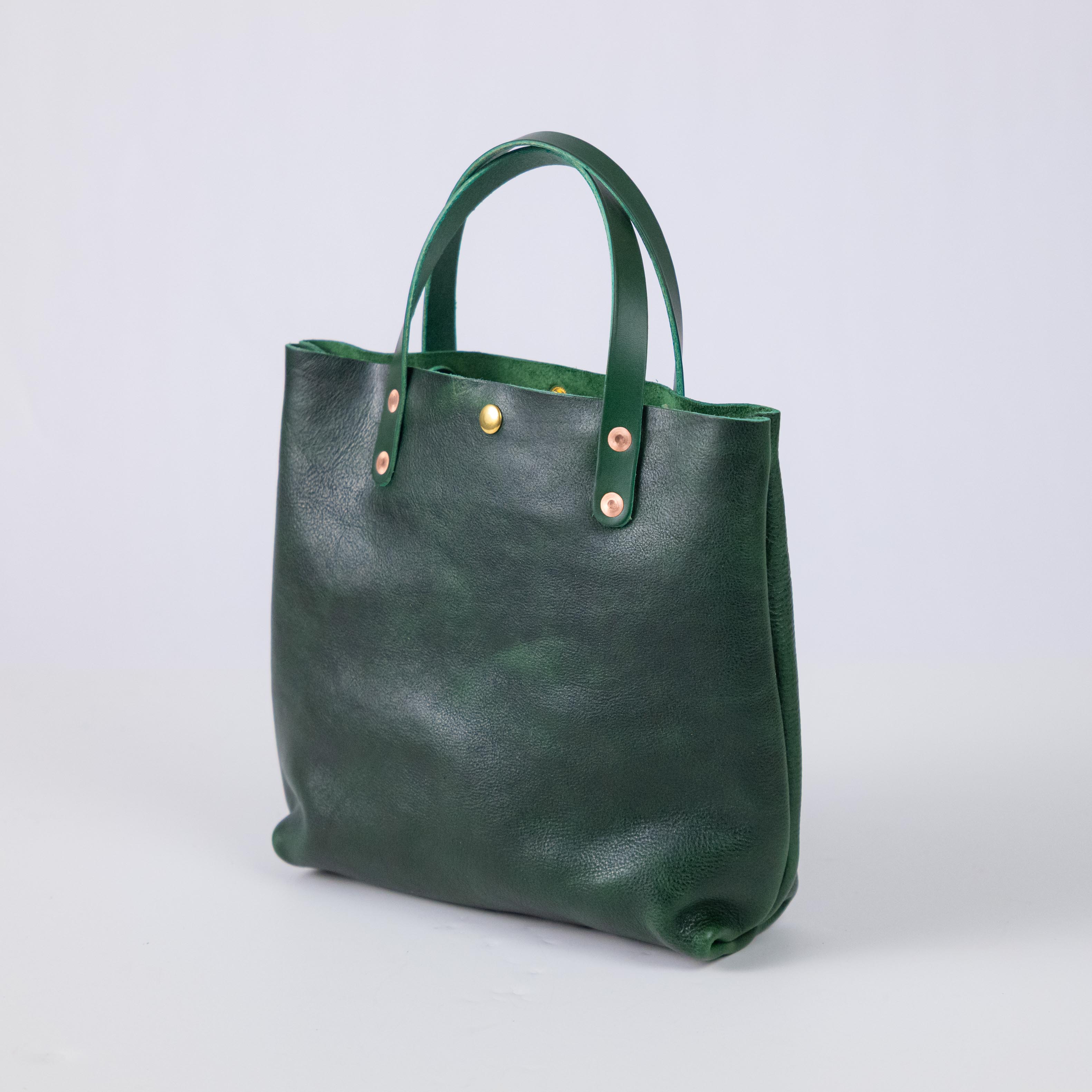 Green Bulldog Mini Tote