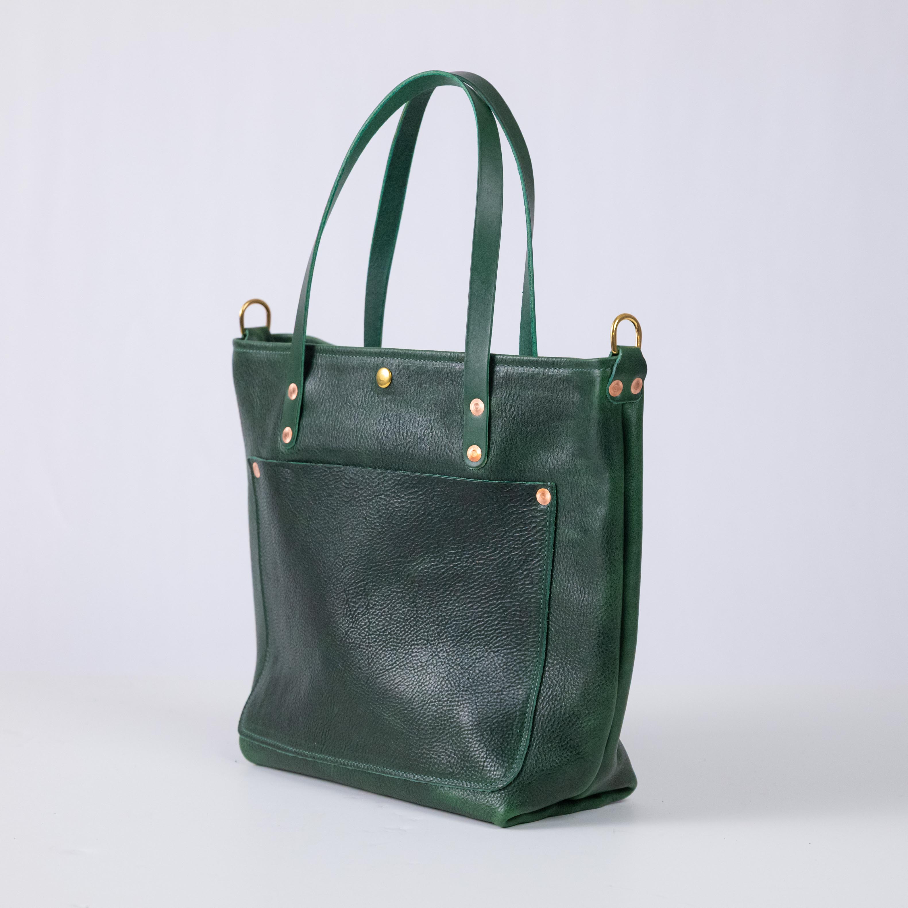 Green Bulldog Travel Tote