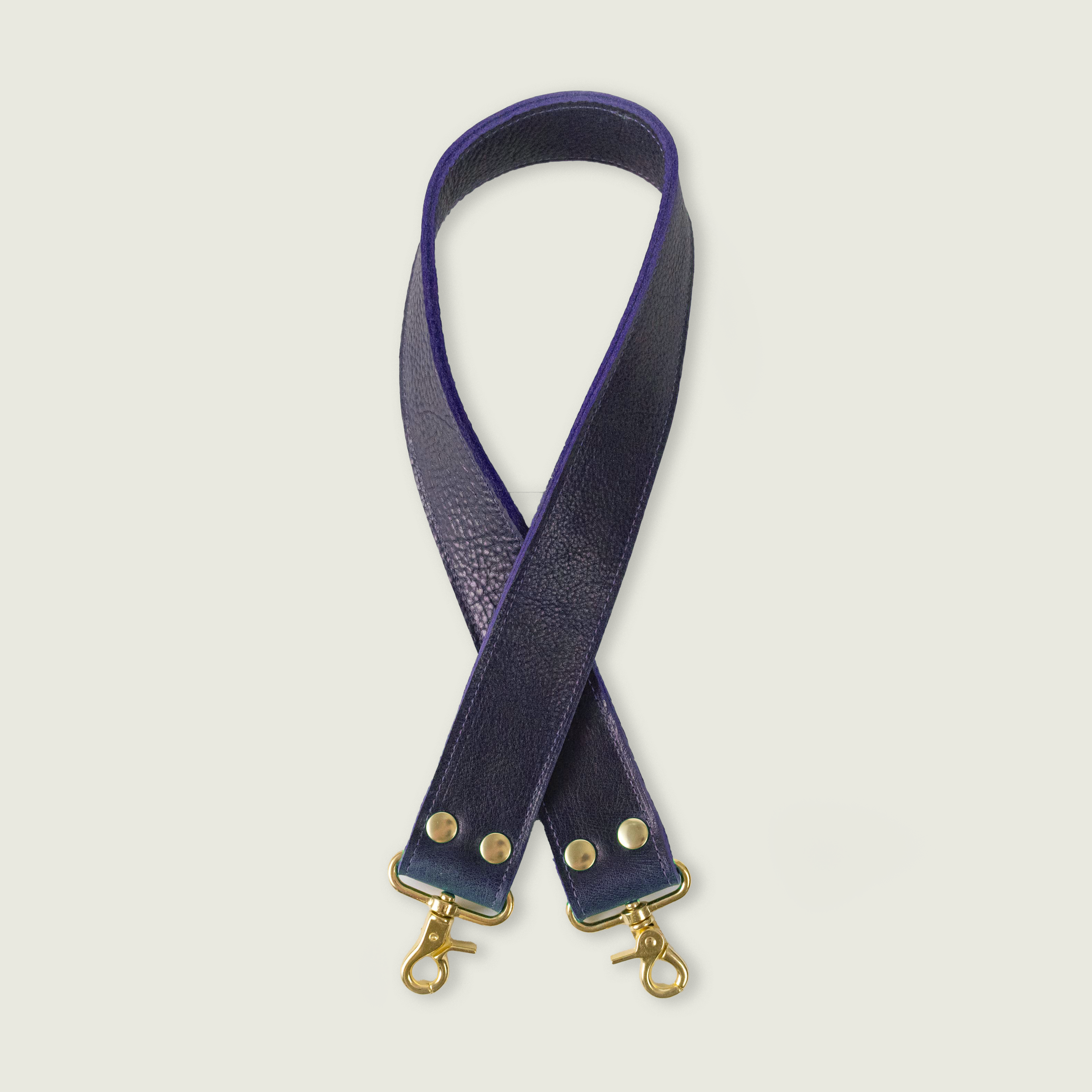 Purple Bulldog 2-Ply Wide Shoulder Strap
