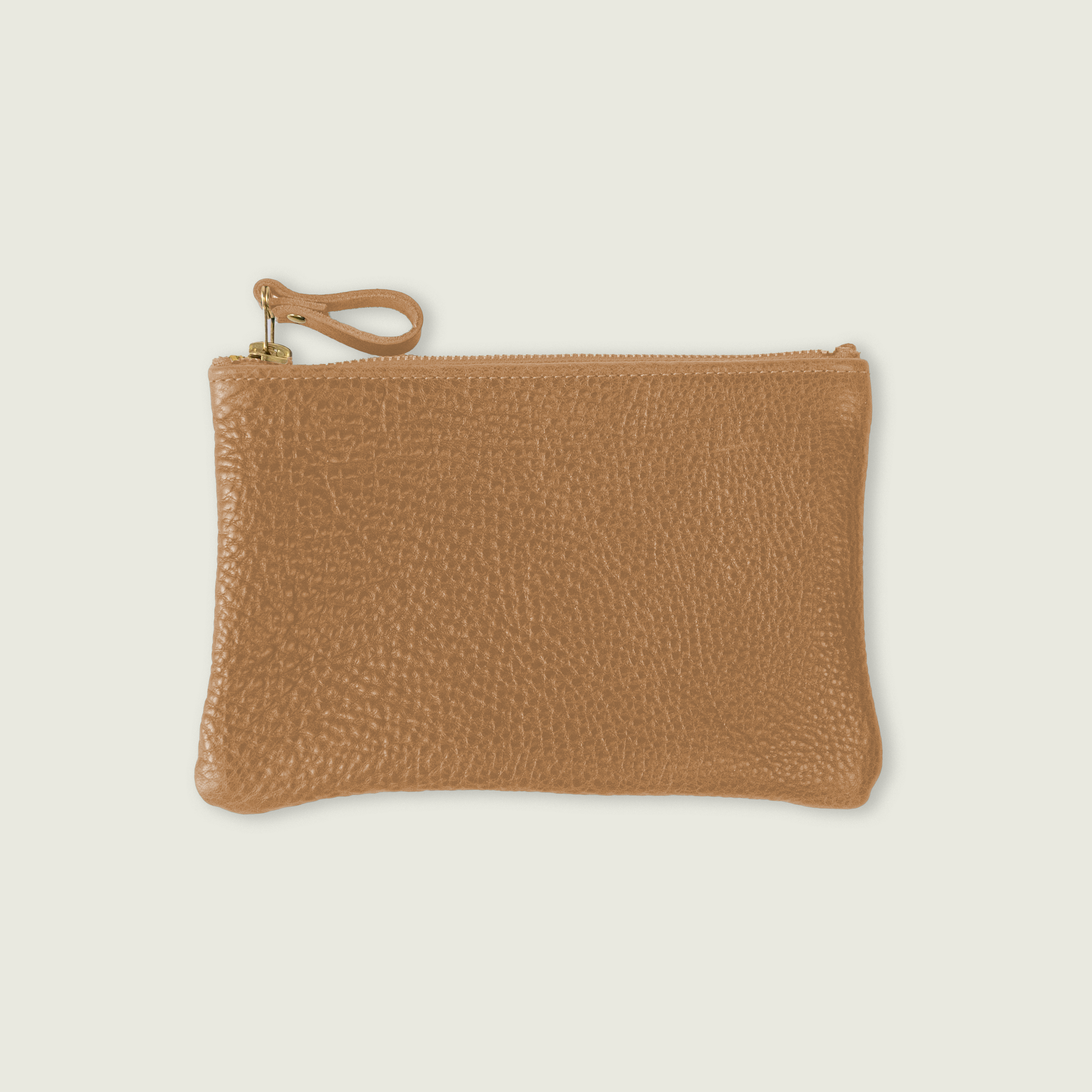 Sand Bulldog Small Zip Pouch