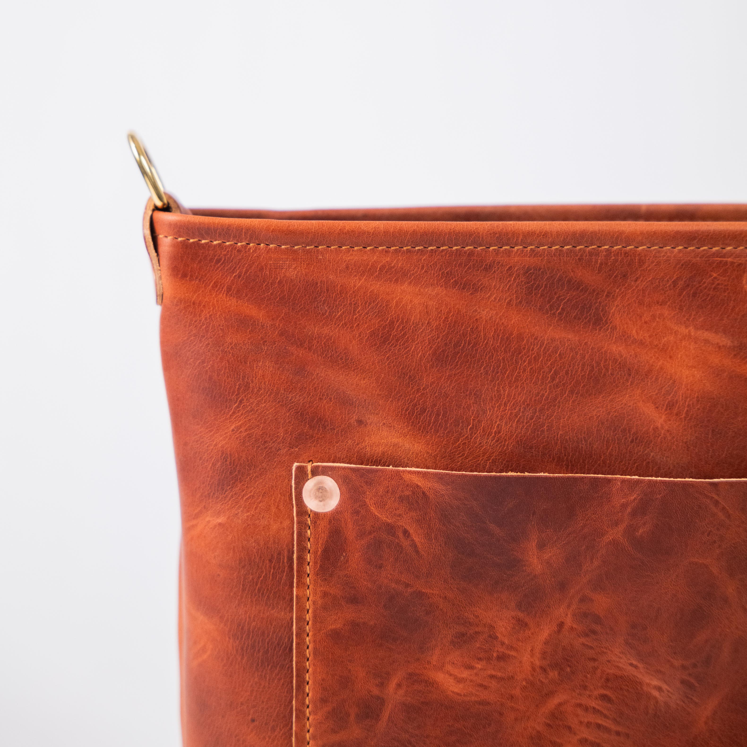 Very Tumbled Old English Derby Mini Crossbody Travel Tote