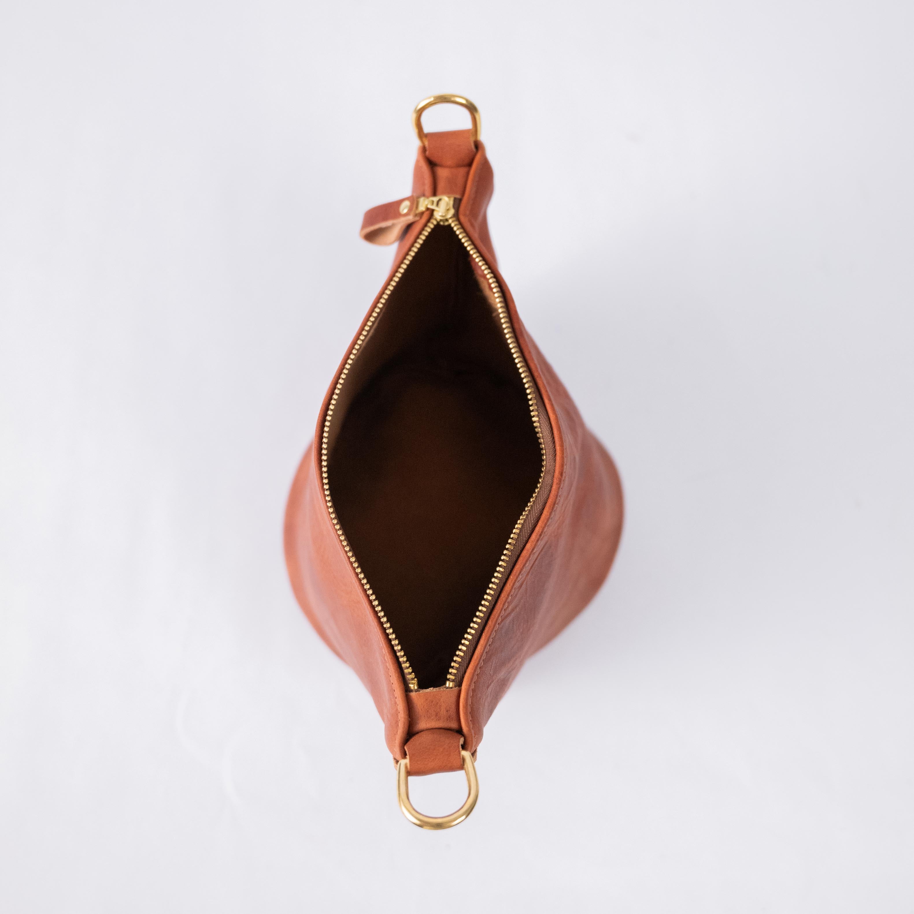 Very Tumbled Old English Derby Mini Zip-Top Bucket Bag