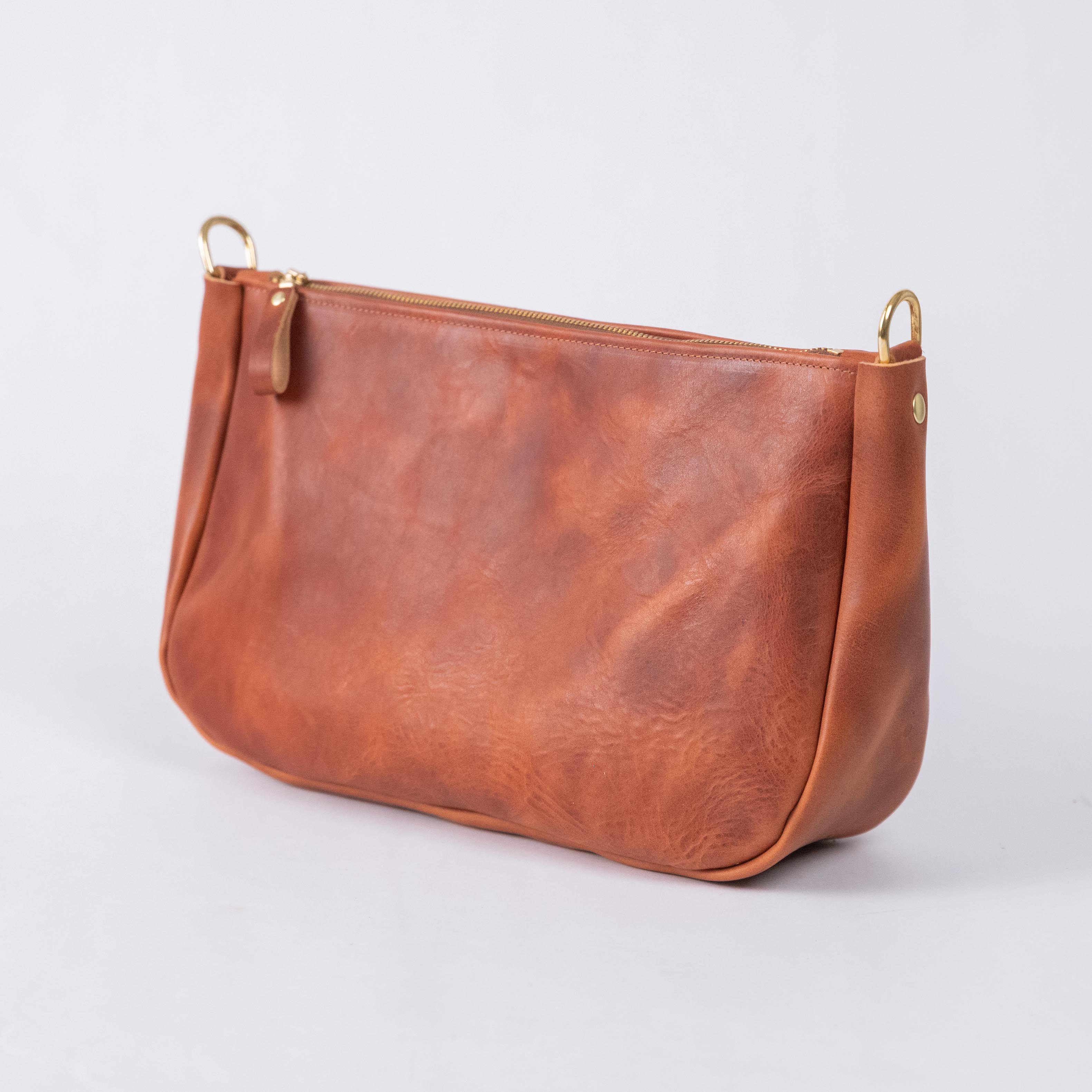 Very Tumbled Old English Derby Crossbody Bag