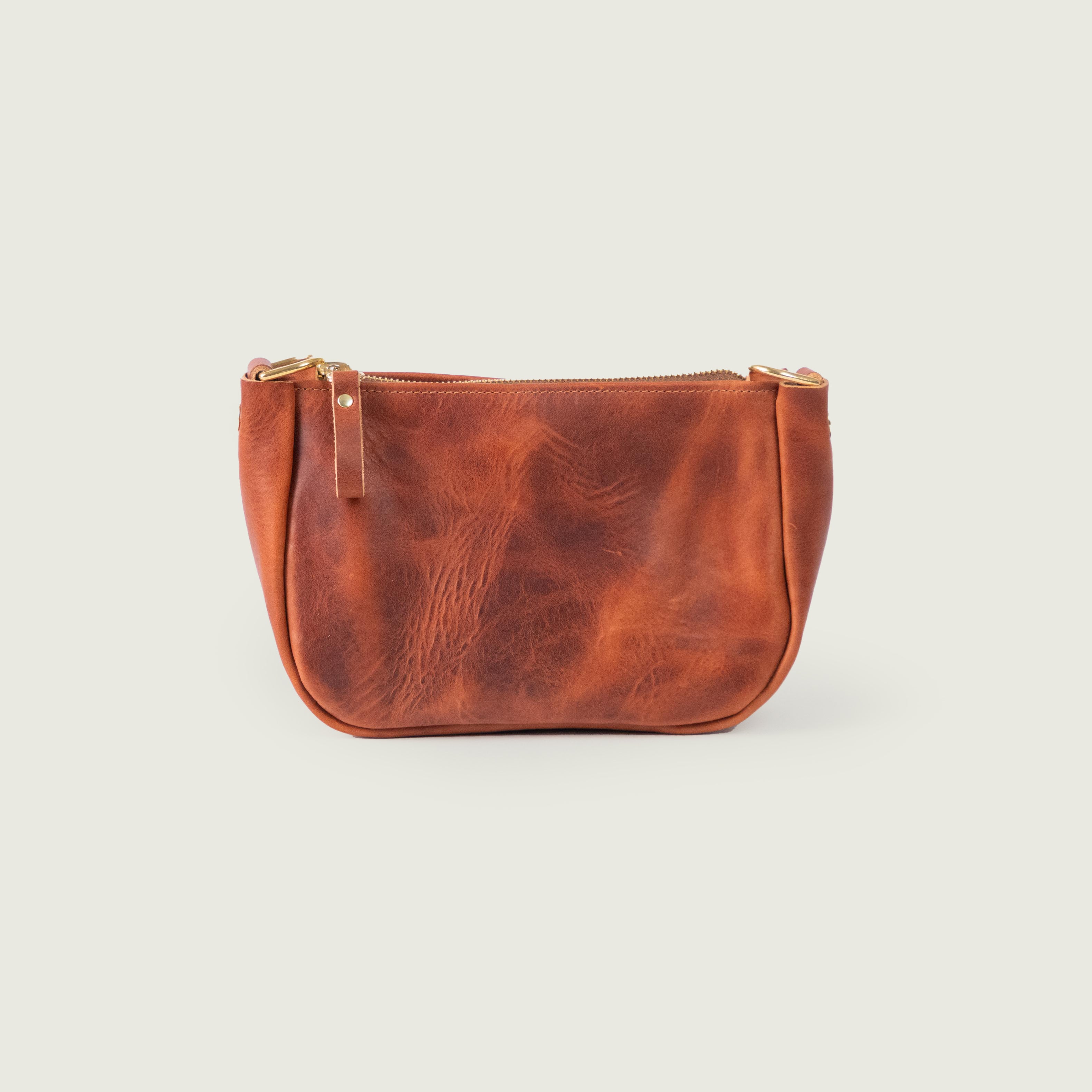 Very Tumbled Old English Derby Mini Crossbody Bag