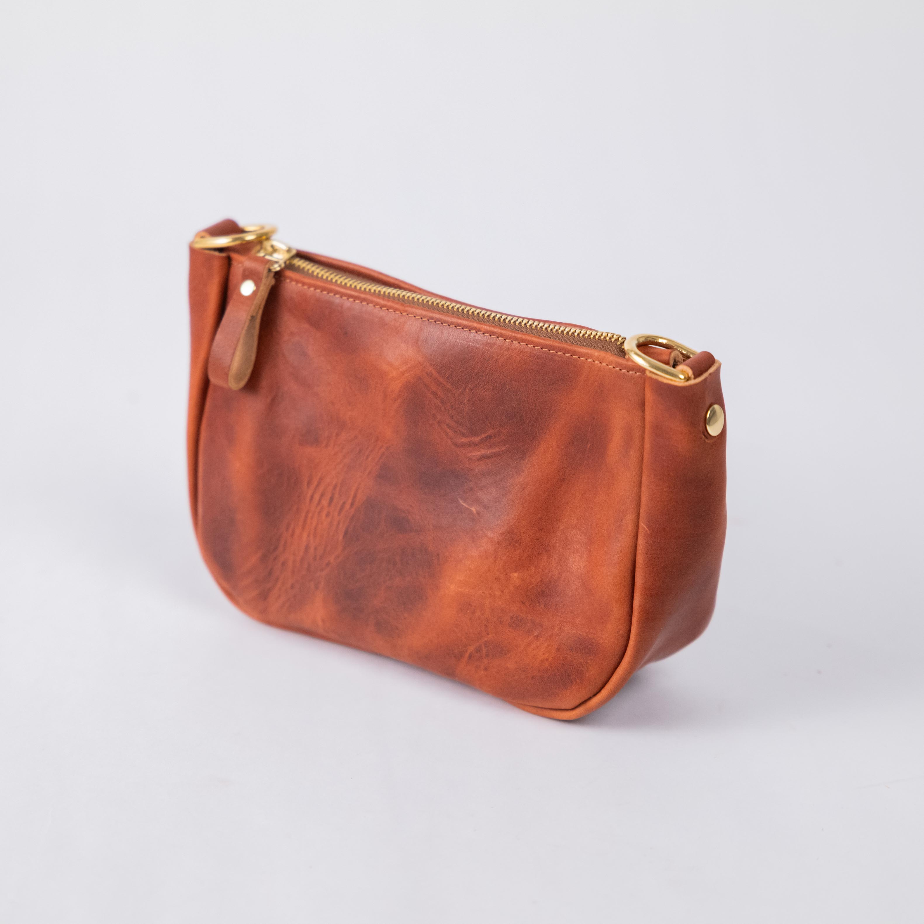 Very Tumbled Old English Derby Mini Crossbody Bag