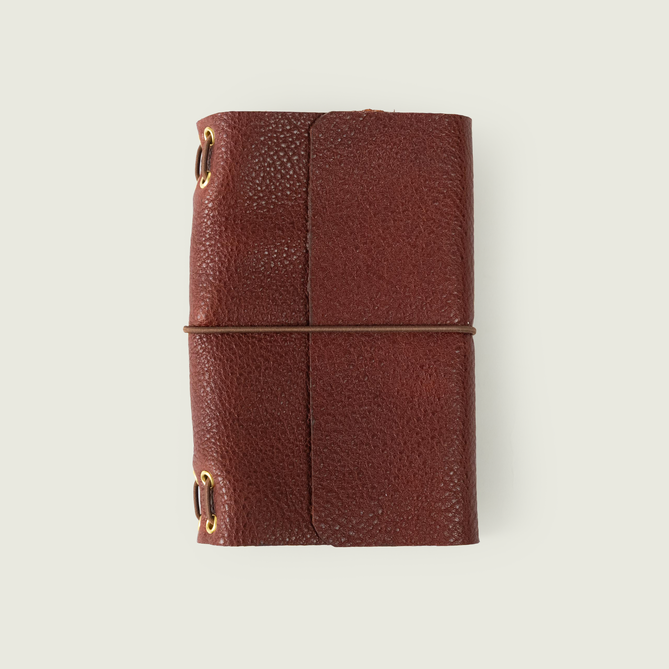 Dark Tan Bulldog Mini Travel Journal