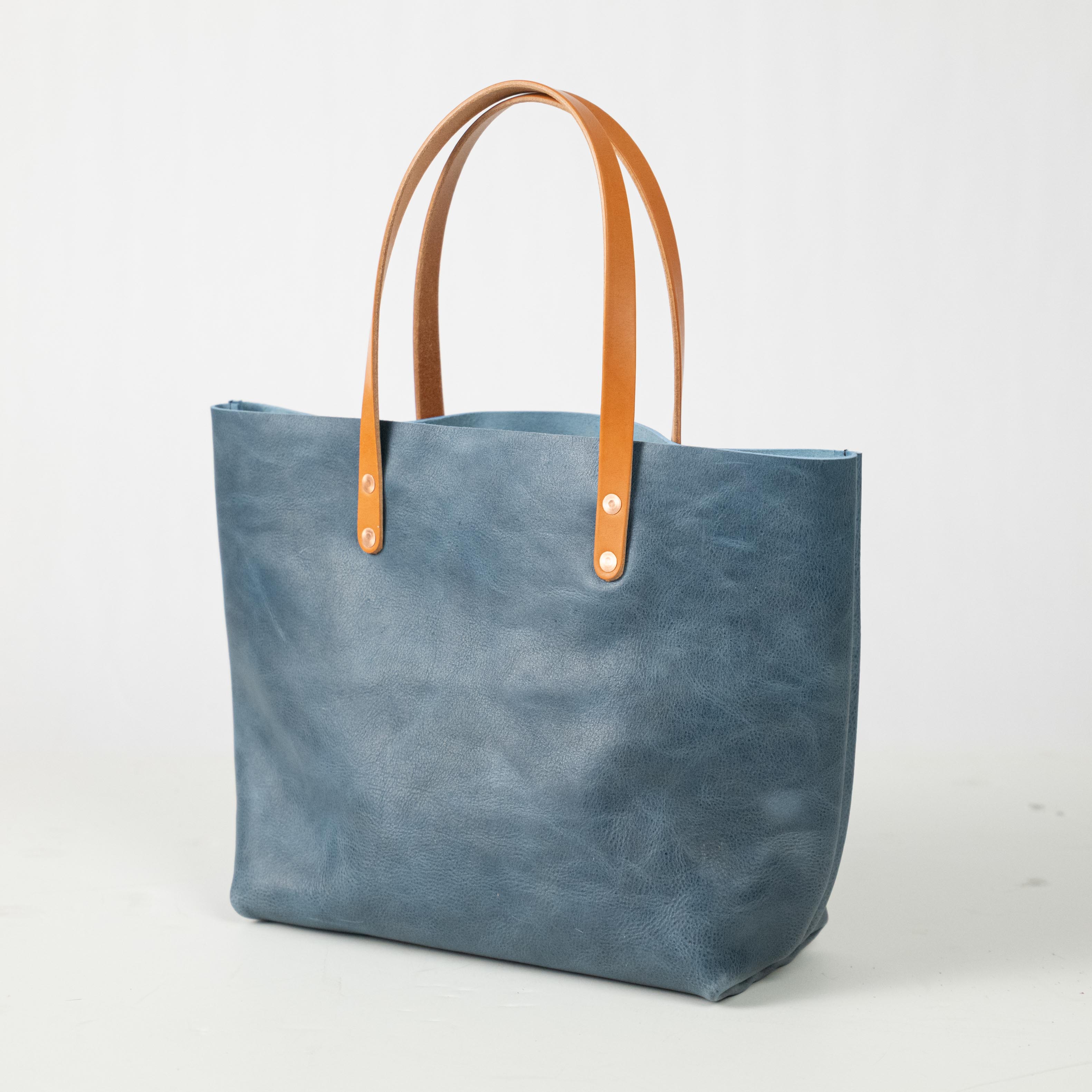 French Blue Bulldog East West Tote