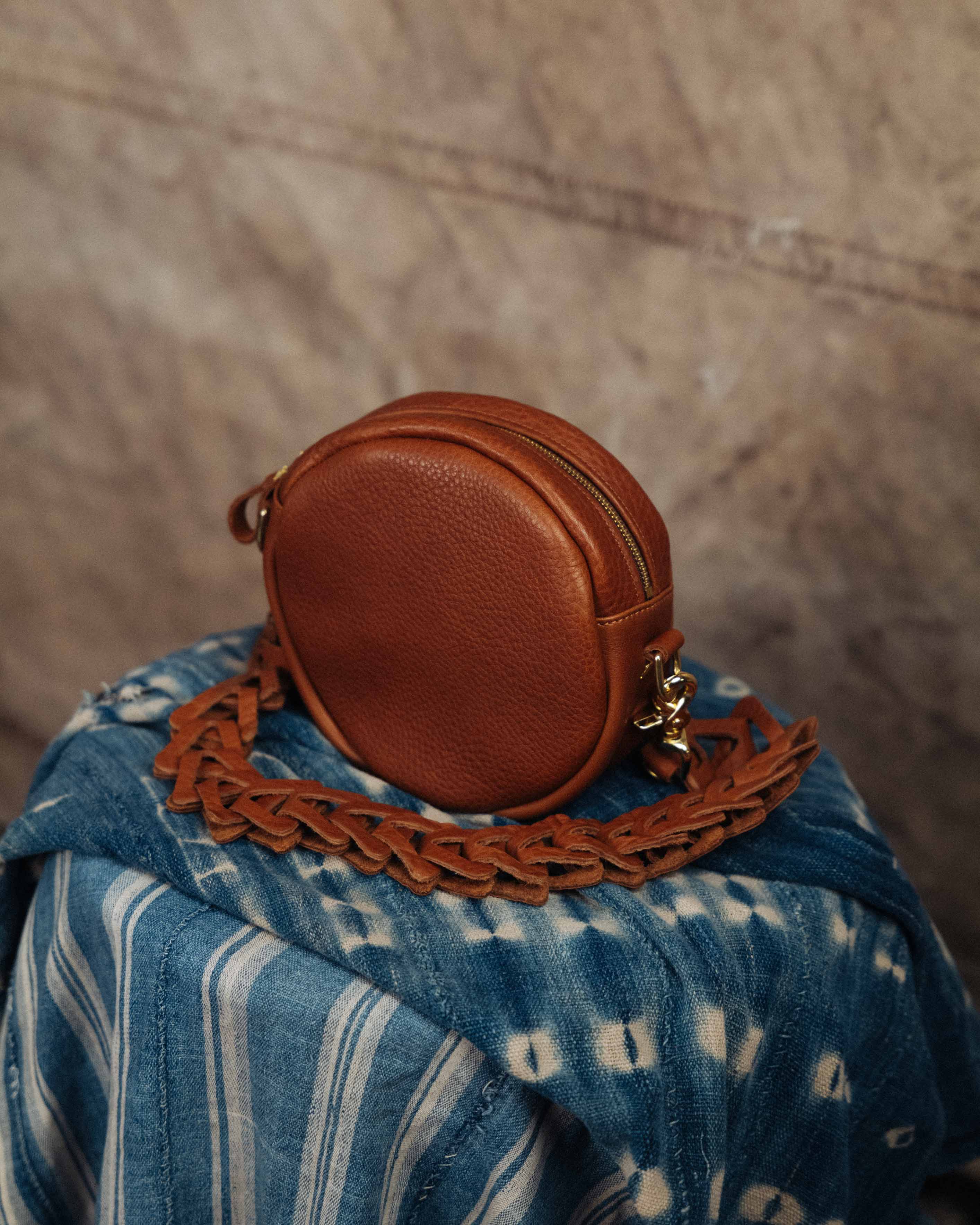 Horween roulette Small Canteen Bag