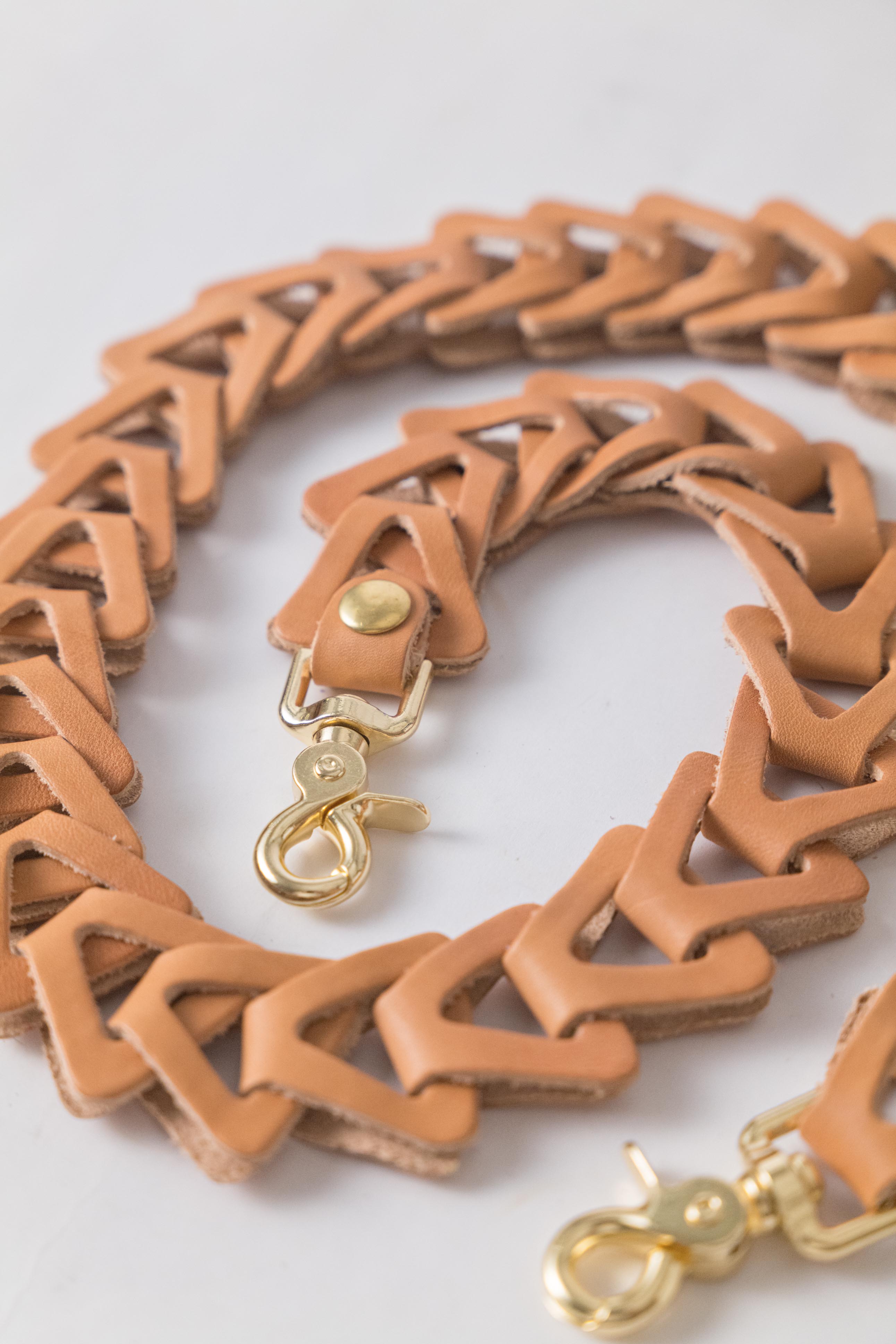 Natural Essex Chain Link Strap