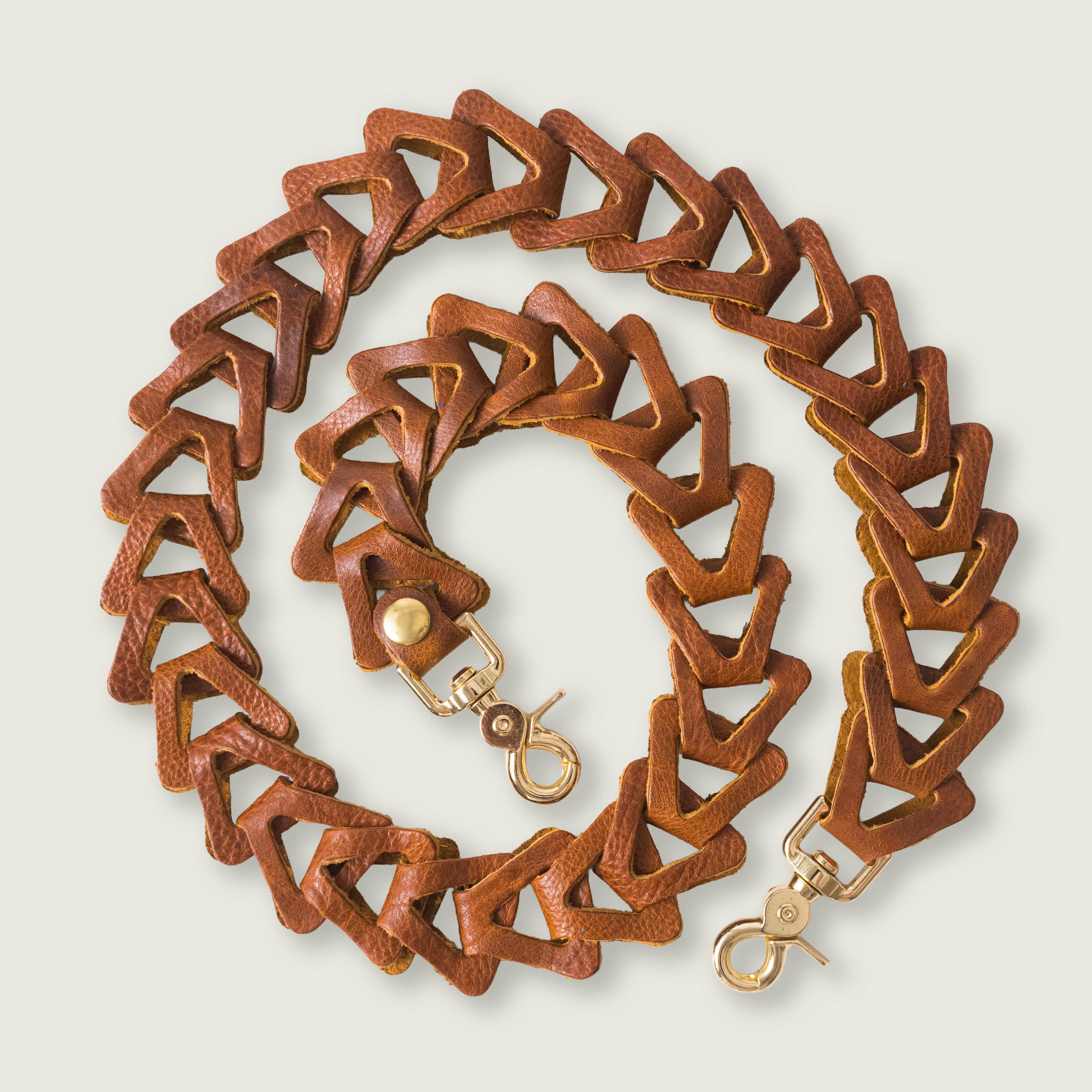 Honey Bulldog Chain Link Strap