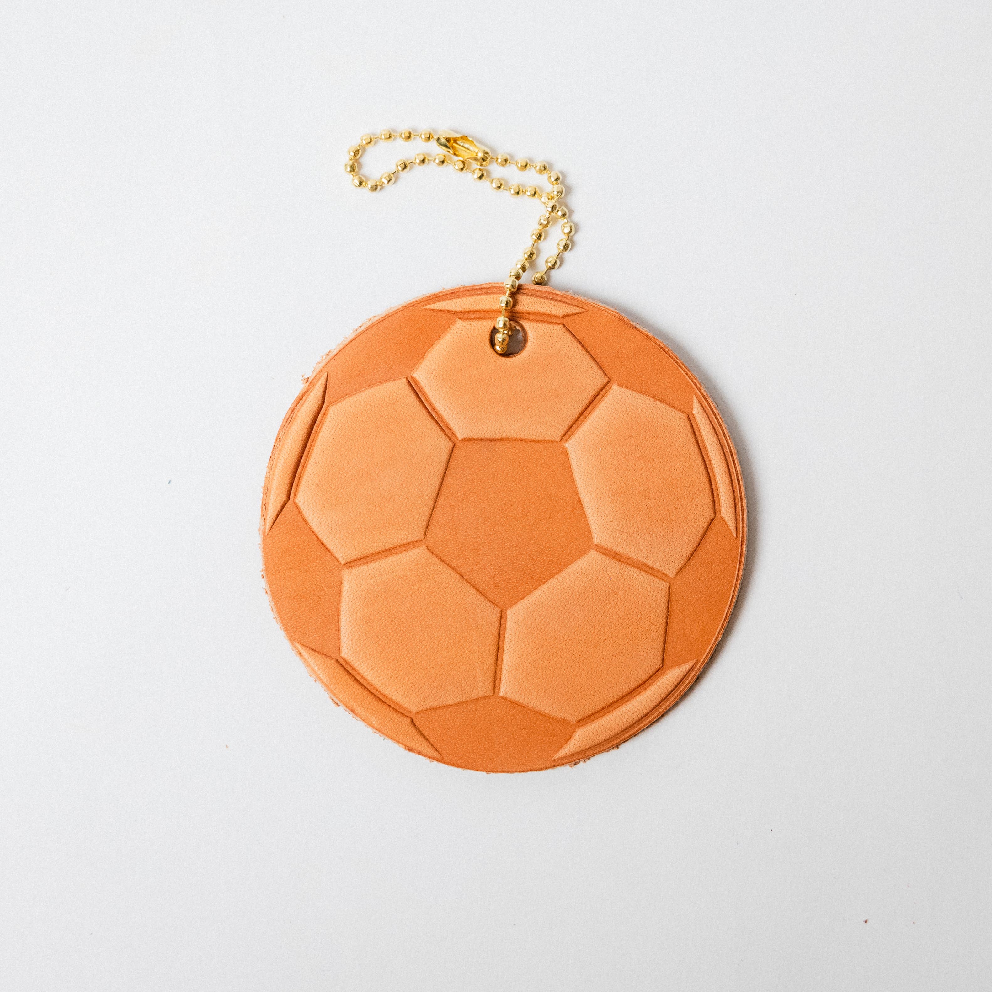 Leather Soccer Ball Tag