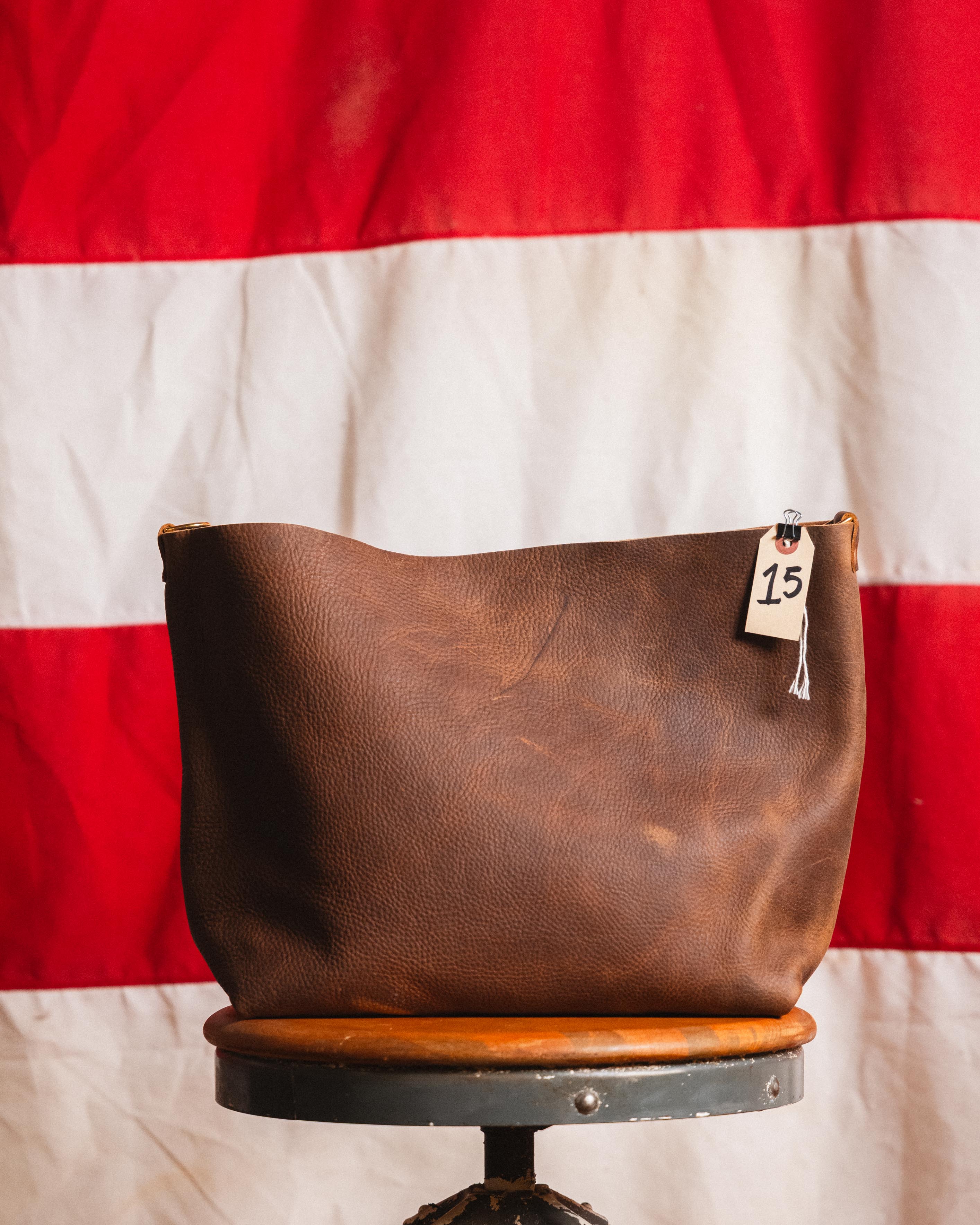 15. Olive Kodiak East West Crossbody Tote (No zipper)