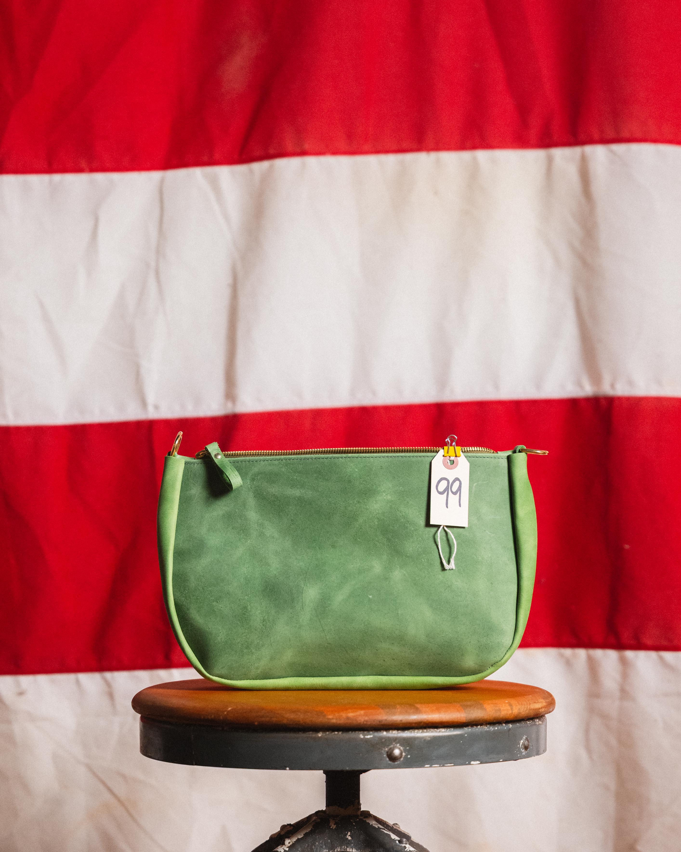 99. Palm Green Crossbody Bag