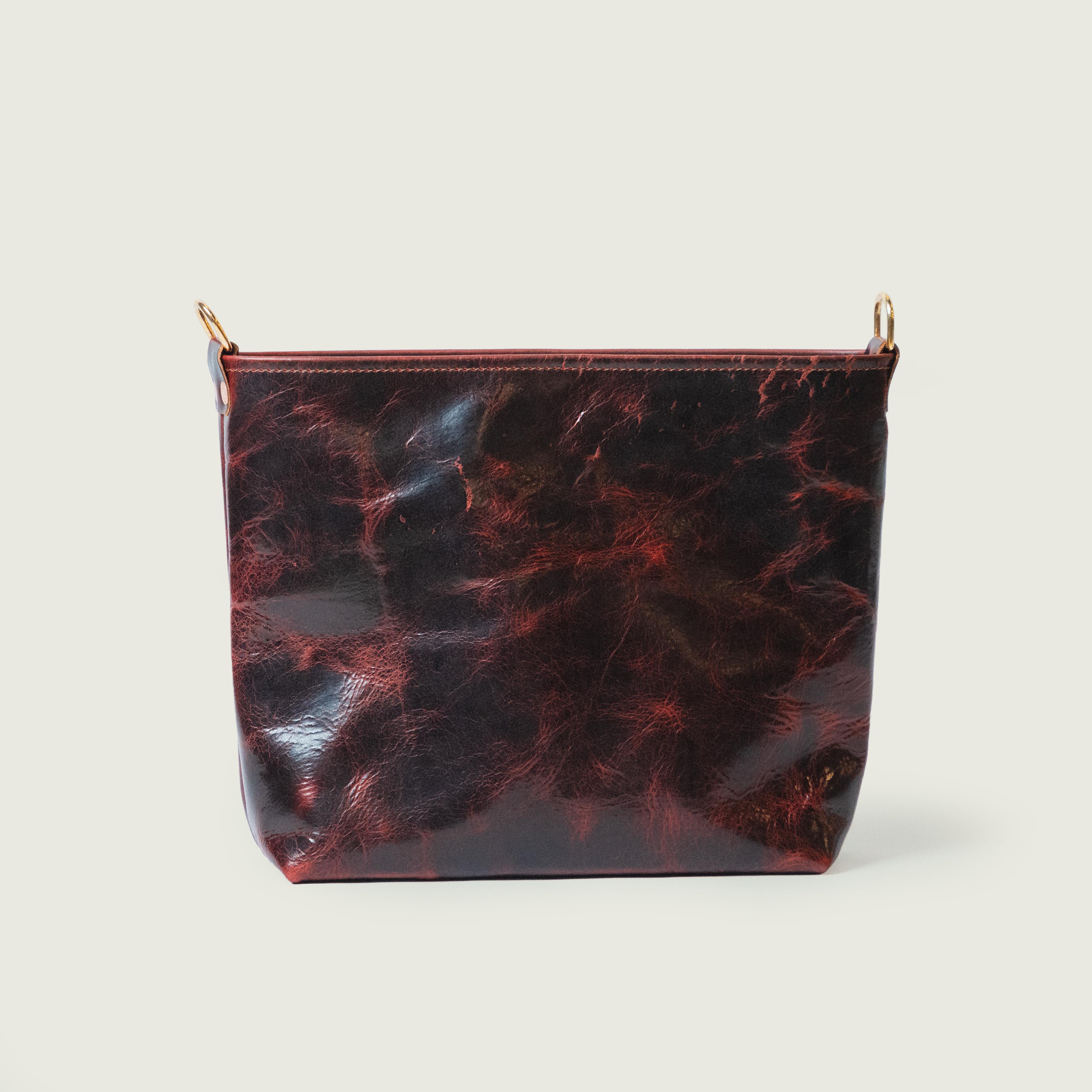 Leather Tote Bag: Crossbody Tote | leather bags by KMM & Co.