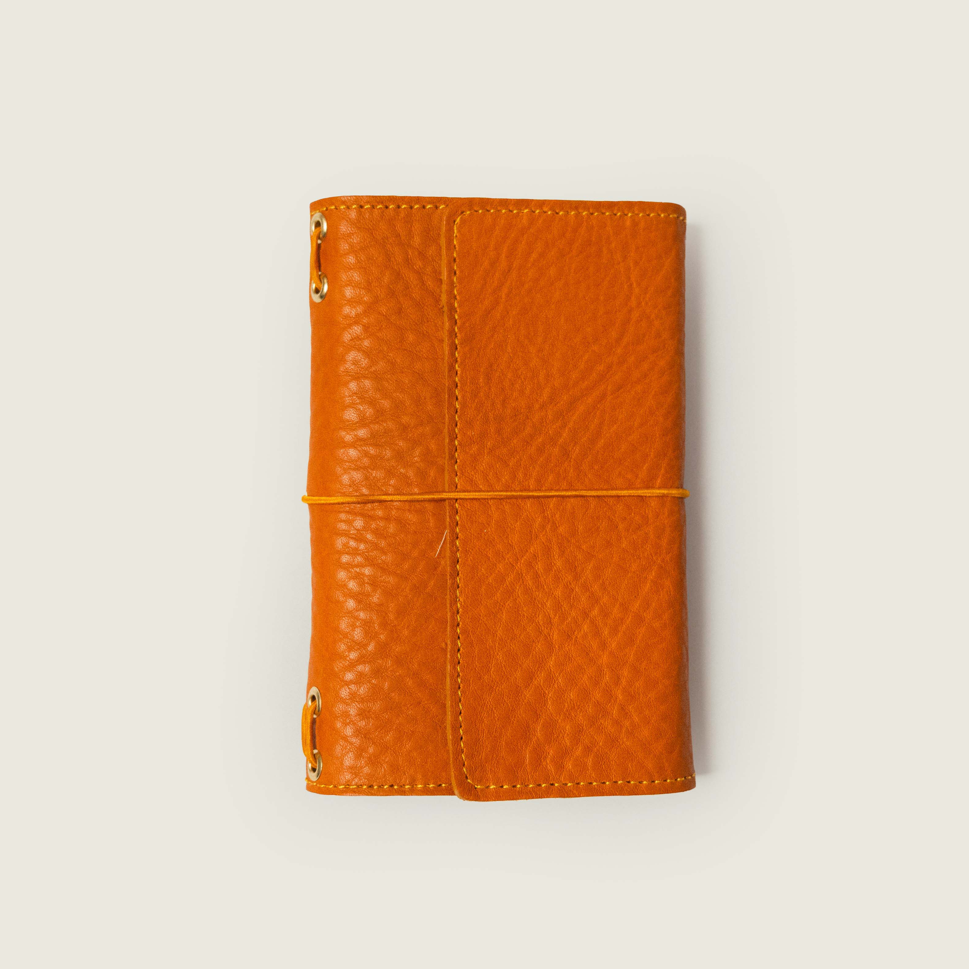 Orange Cypress Luxe Pocket Travel Journal