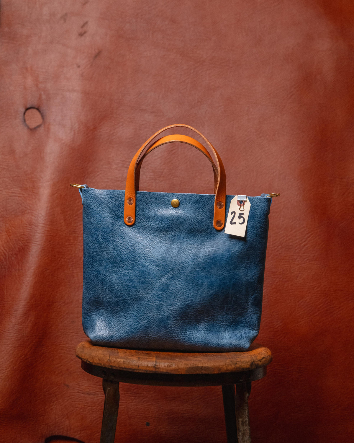 25. French Blue Bulldog Mini Tote