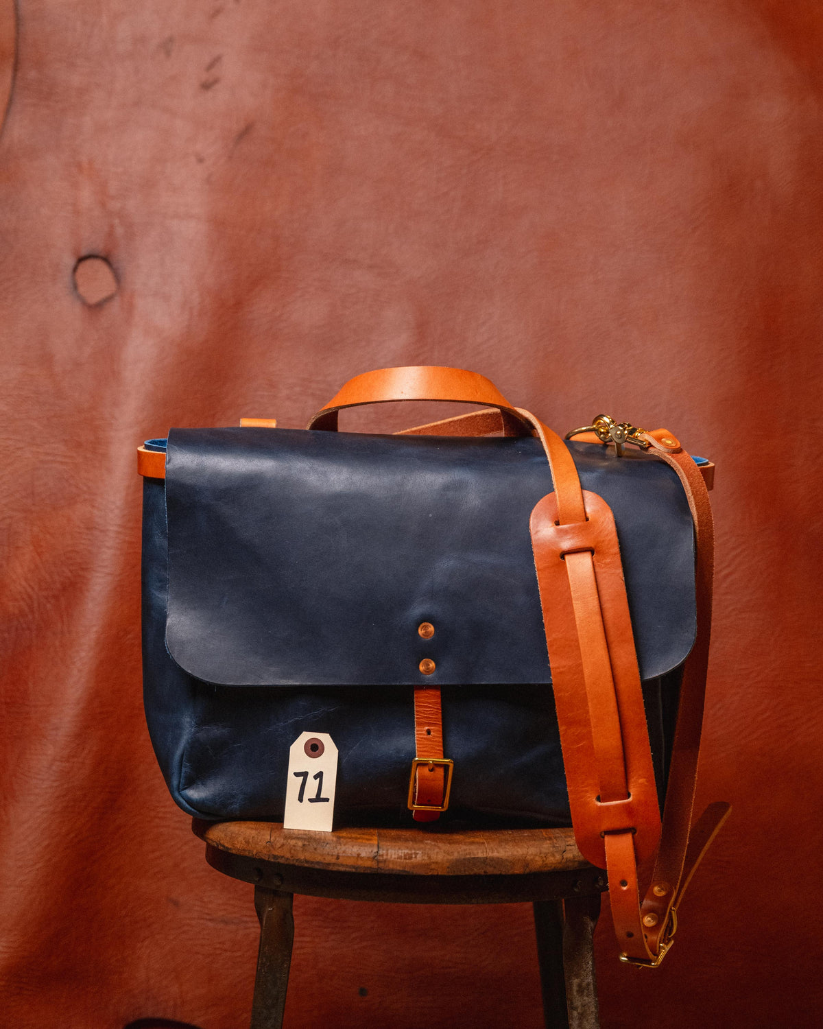 71. Cobalt Dublin Messenger Bag