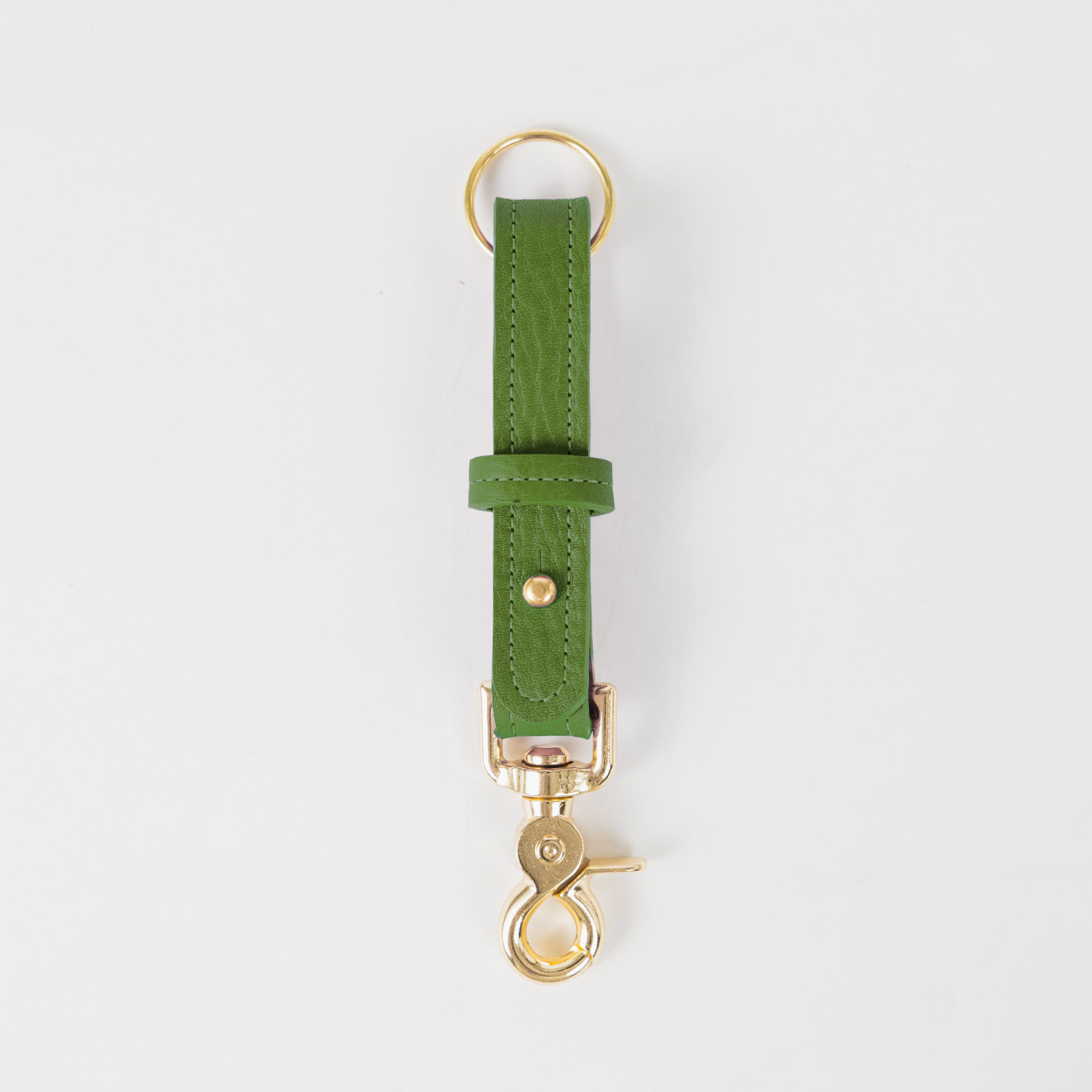 Leaf Cypress Key Lanyard- leather keychain for men and women - KMM & Co.