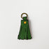Leaf Cypress Tassel Keychain- leather tassel keychain - KMM & Co.