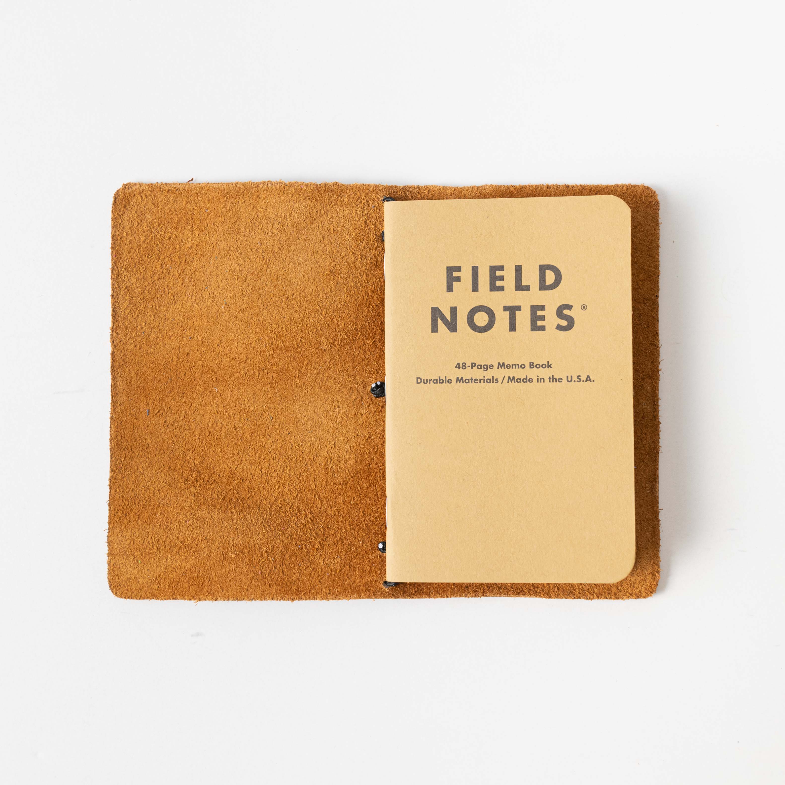Macchiato Travel Notebook- leather journal - leather notebook - KMM & Co.