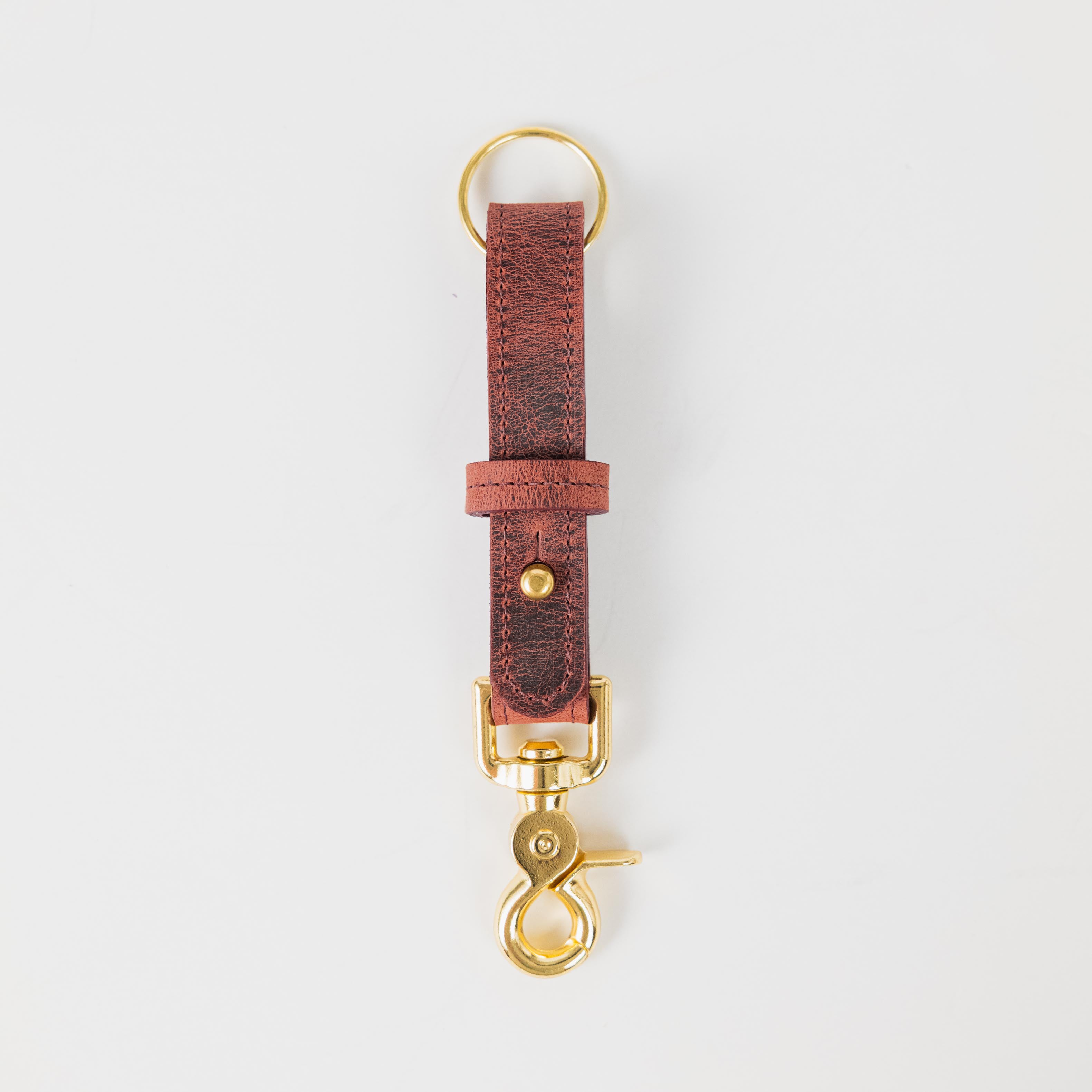 Mulberry Key Lanyard- leather keychain for men and women - KMM & Co.