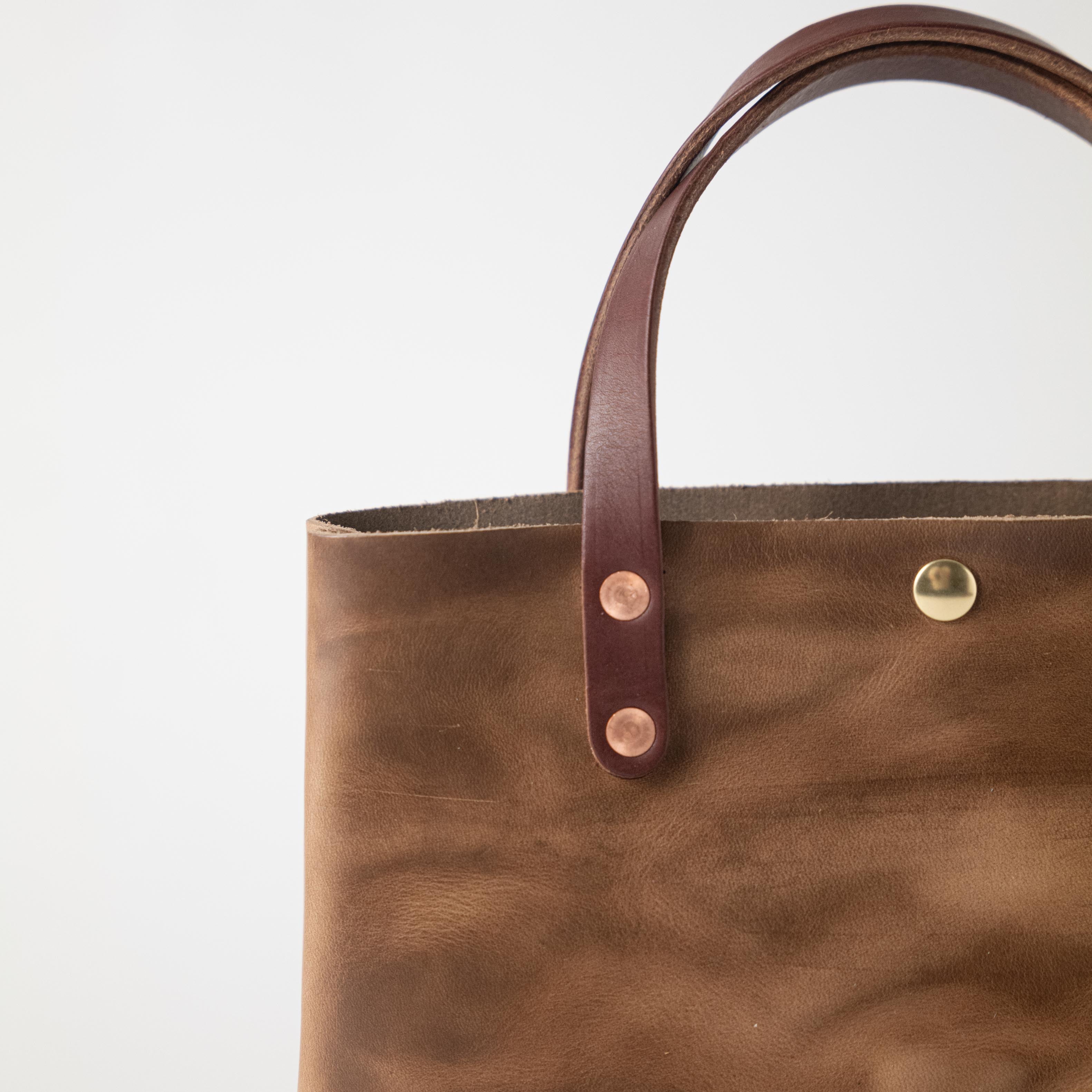 Natural Chromexcel Mini Tote