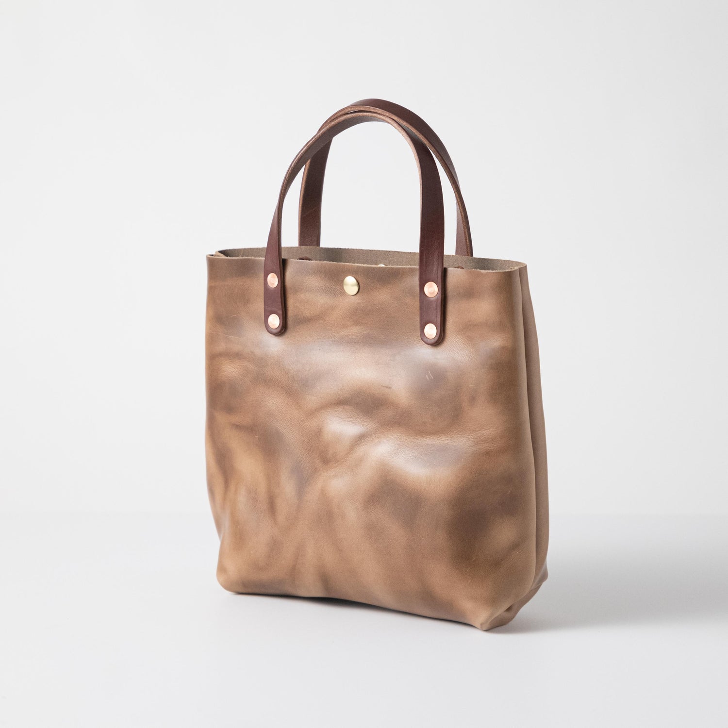 Natural Chromexcel Mini Tote