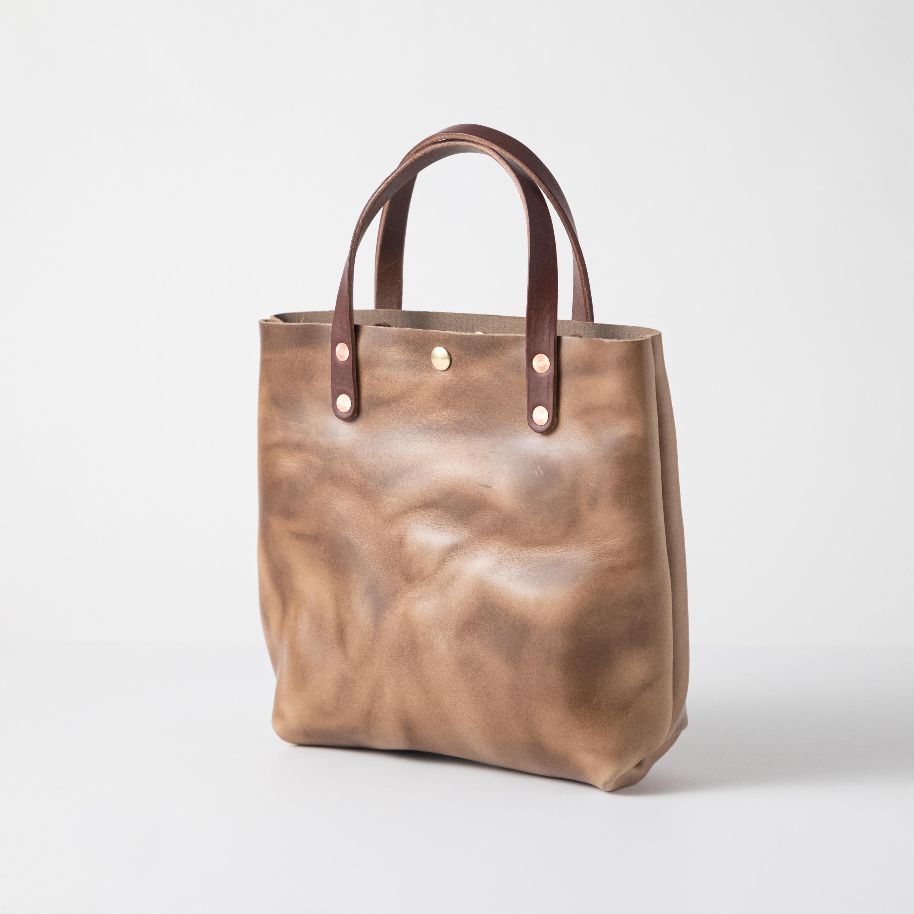 Natural Chromexcel Mini Tote