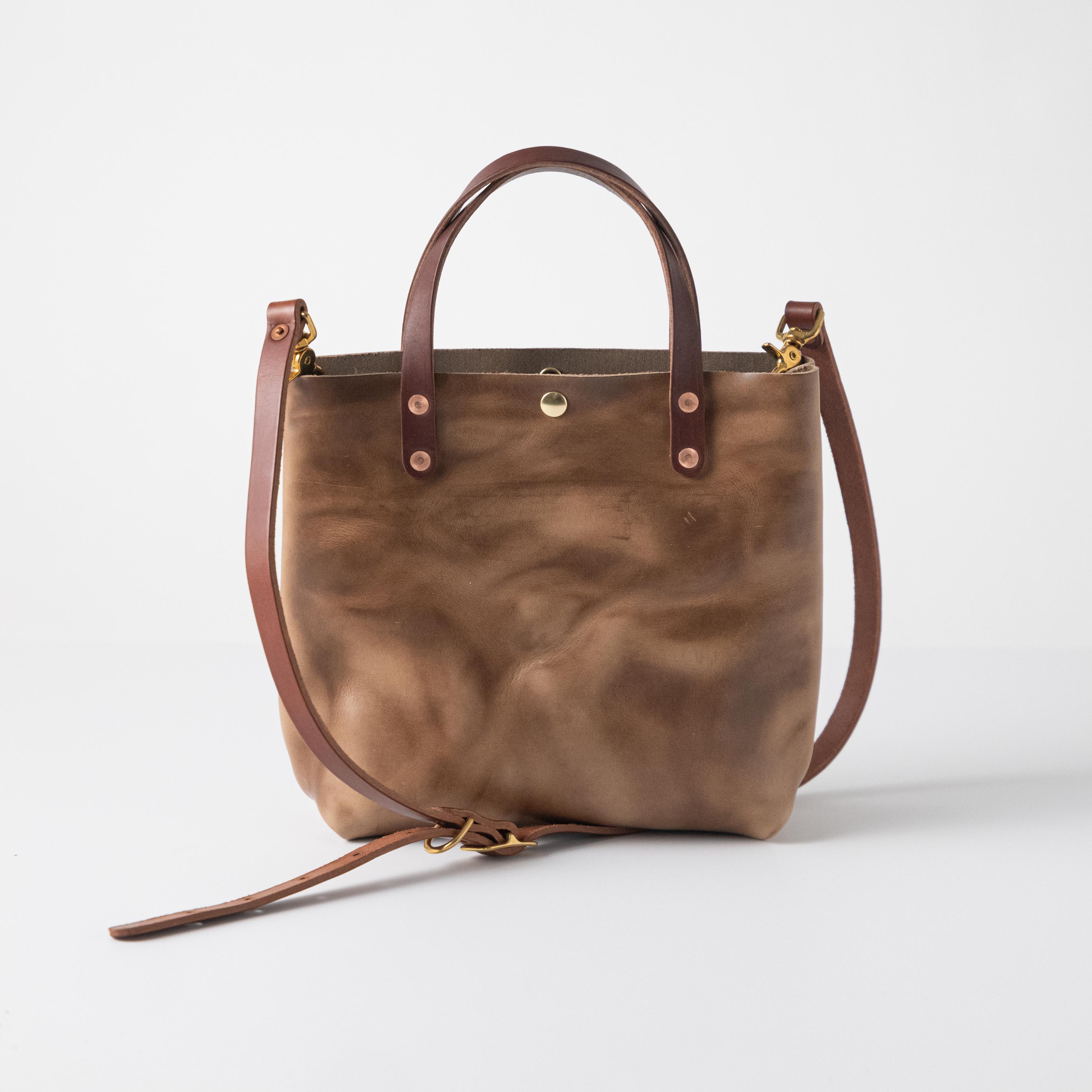 Natural Chromexcel Mini Tote