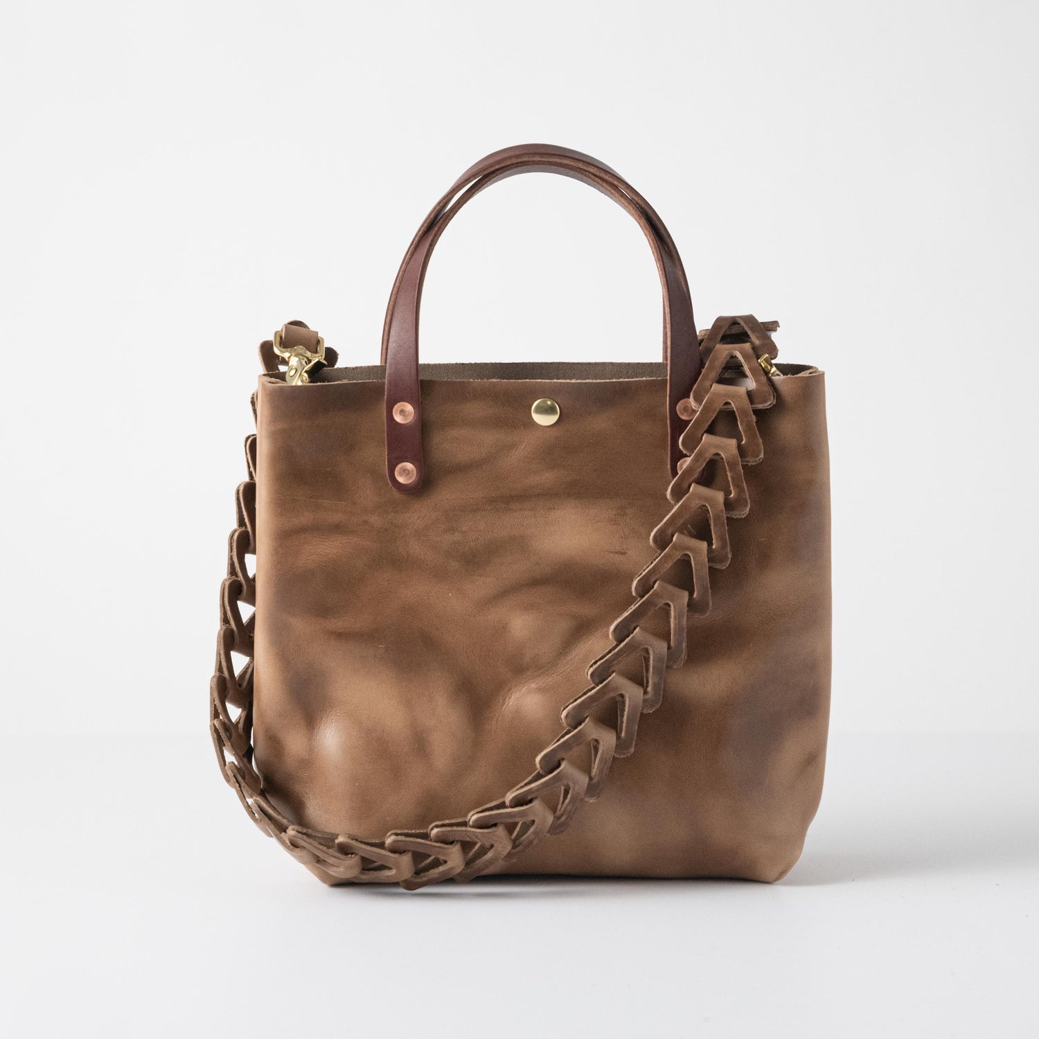 Natural Chromexcel Mini Tote