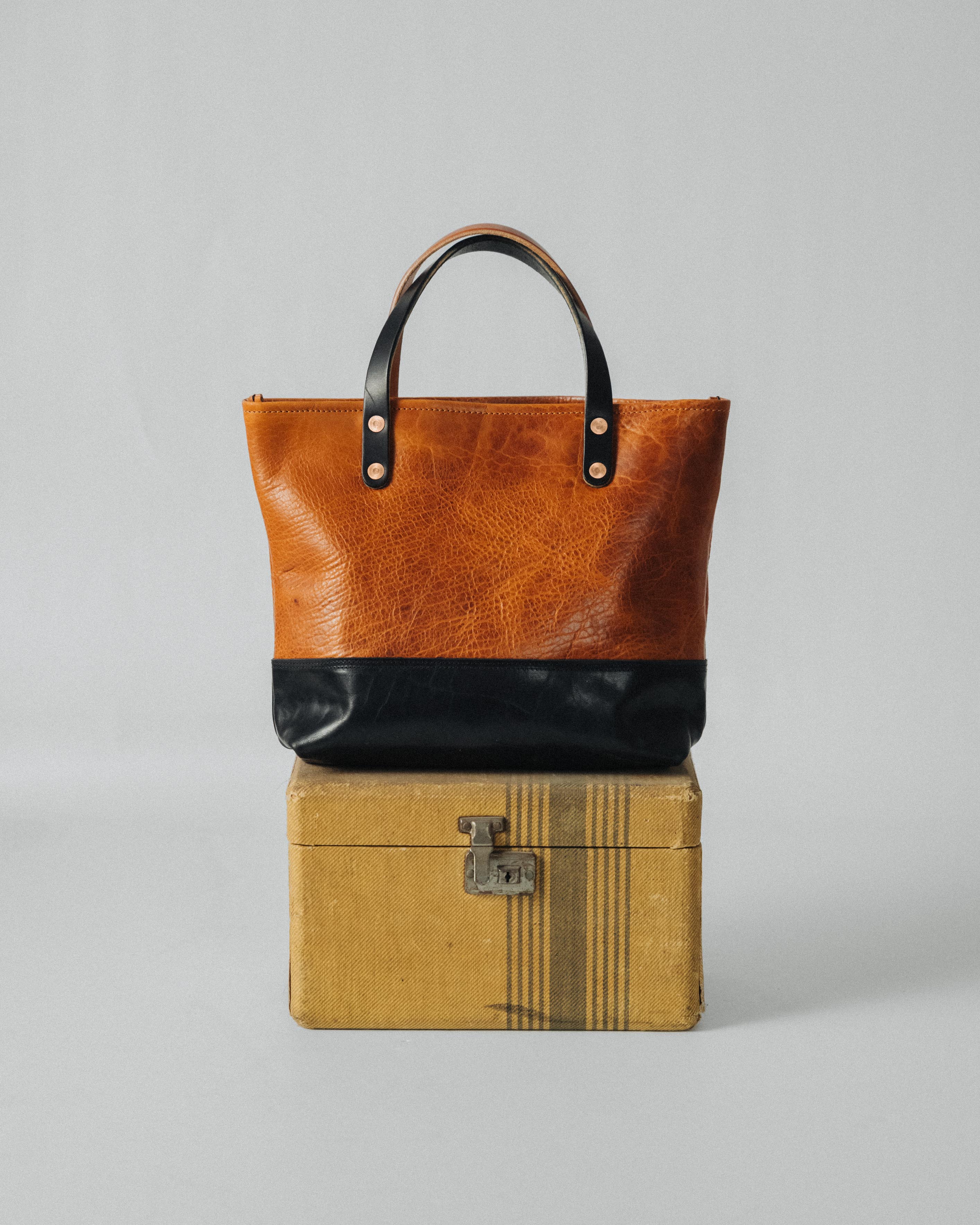 Navajo Bison Mini Panel Tote