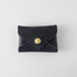 Navy Kodiak Card Envelope- card holder wallet - leather wallet made in America at KMM & Co.