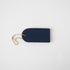 Navy Mini Leather Tag- personalized luggage tags - custom luggage tags - KMM & Co.