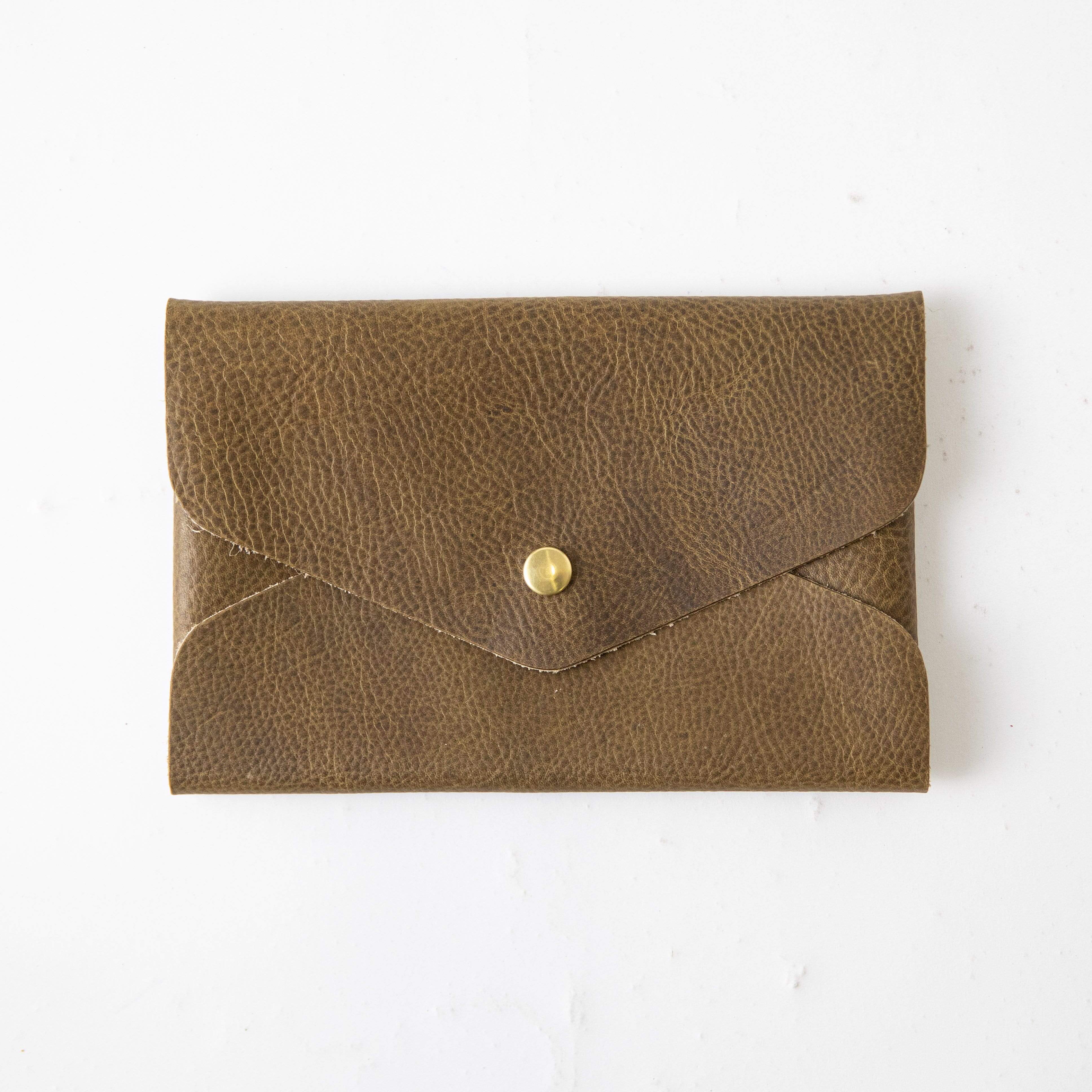 Small Leather Envelope Crossbody Purse