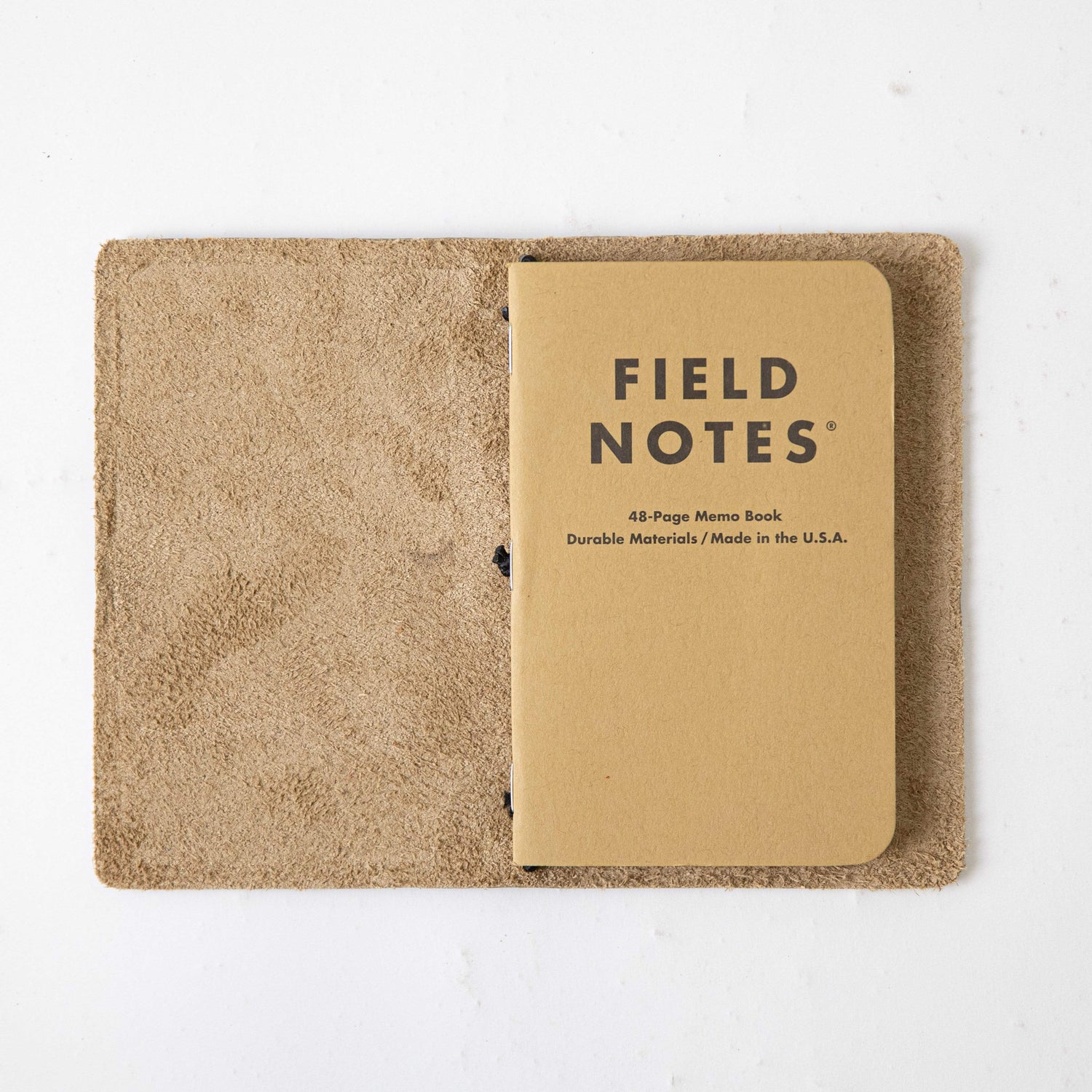 Olive Kodiak Travel Notebook- leather journal - leather notebook - KMM & Co.