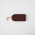 Oxblood Mini Leather Tag- personalized luggage tags - custom luggage tags - KMM & Co.