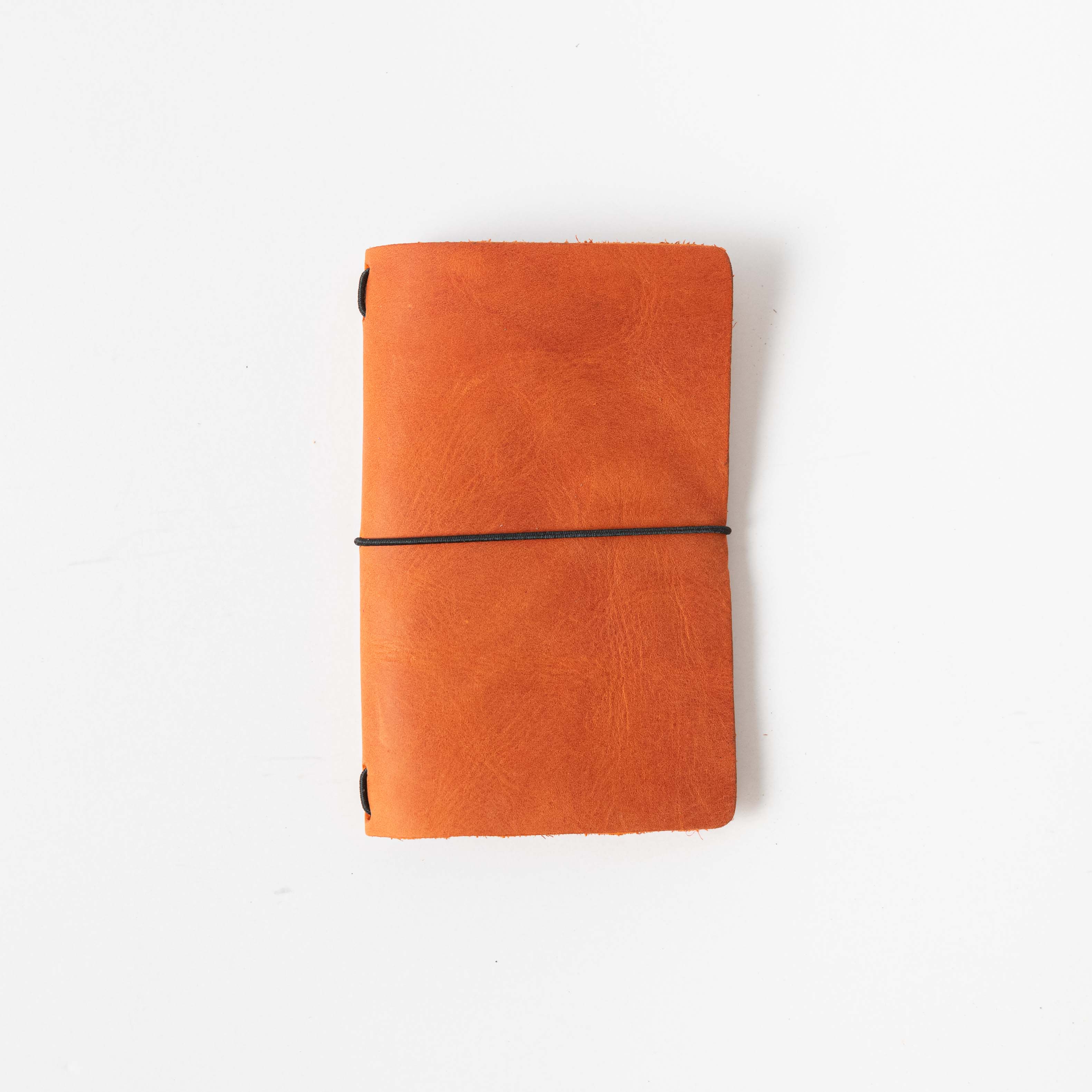 Paprika Travel Notebook- leather journal - leather notebook - KMM & Co.