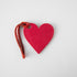 Pink Leather Heart Tag- personalized luggage tags - custom luggage tags - KMM & Co.