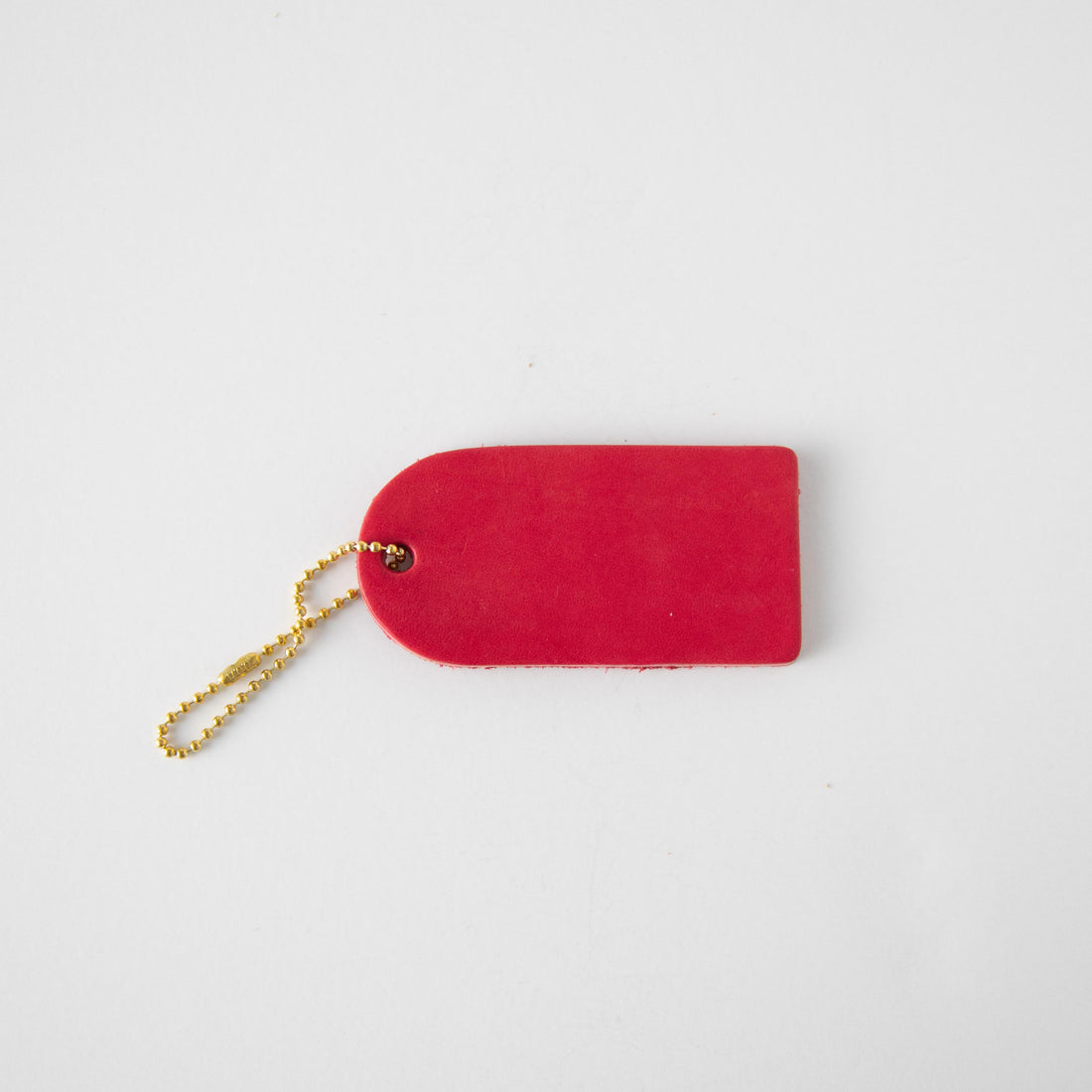 Pink Mini Leather Tag- personalized luggage tags - custom luggage tags - KMM & Co.