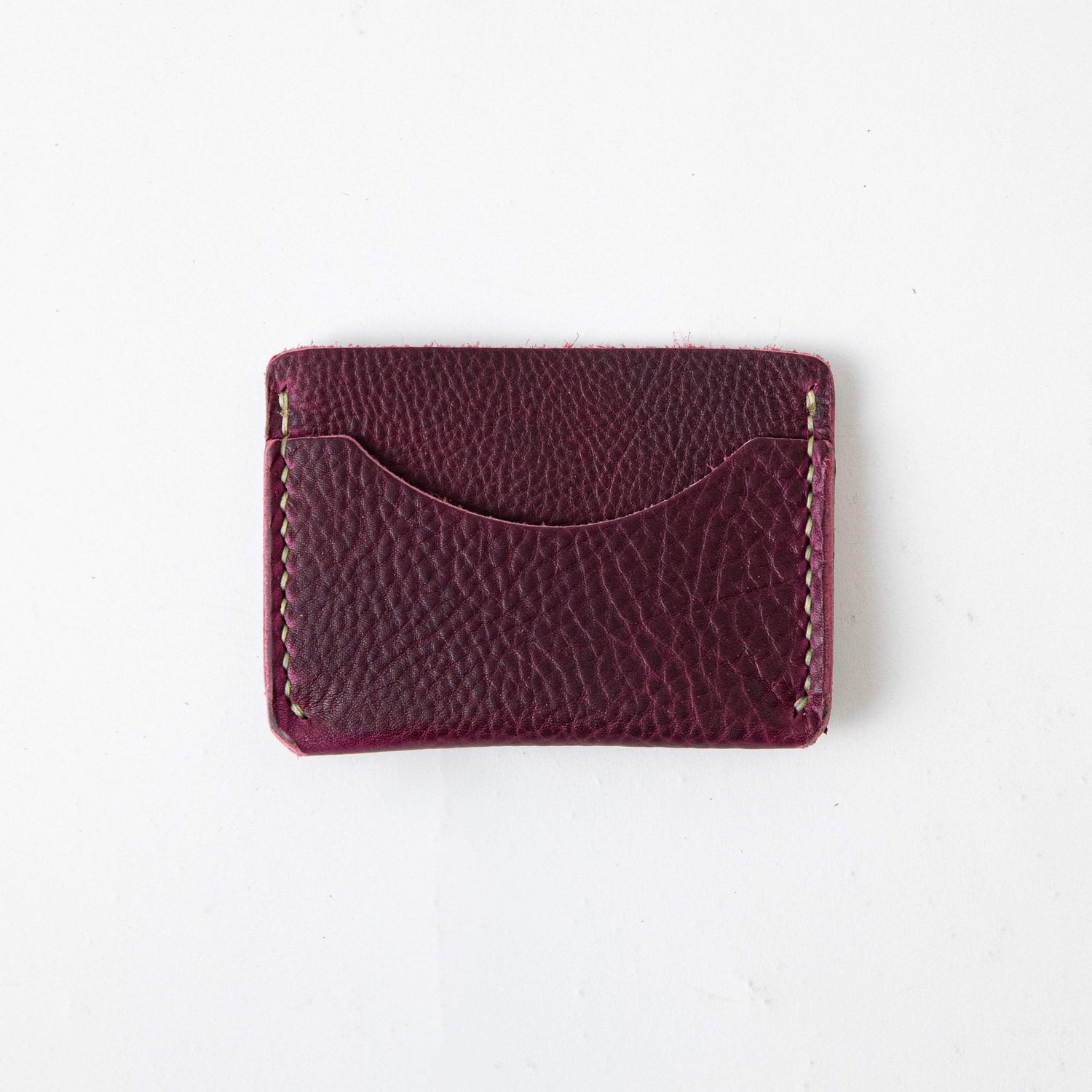 Purple Kodiak Card Case- mens leather wallet - leather wallets for women - KMM & Co.