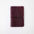 Purple Kodiak Travel Notebook- leather journal - leather notebook - KMM & Co.