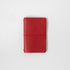 Red Cypress Travel Notebook- leather journal - leather notebook - KMM & Co.