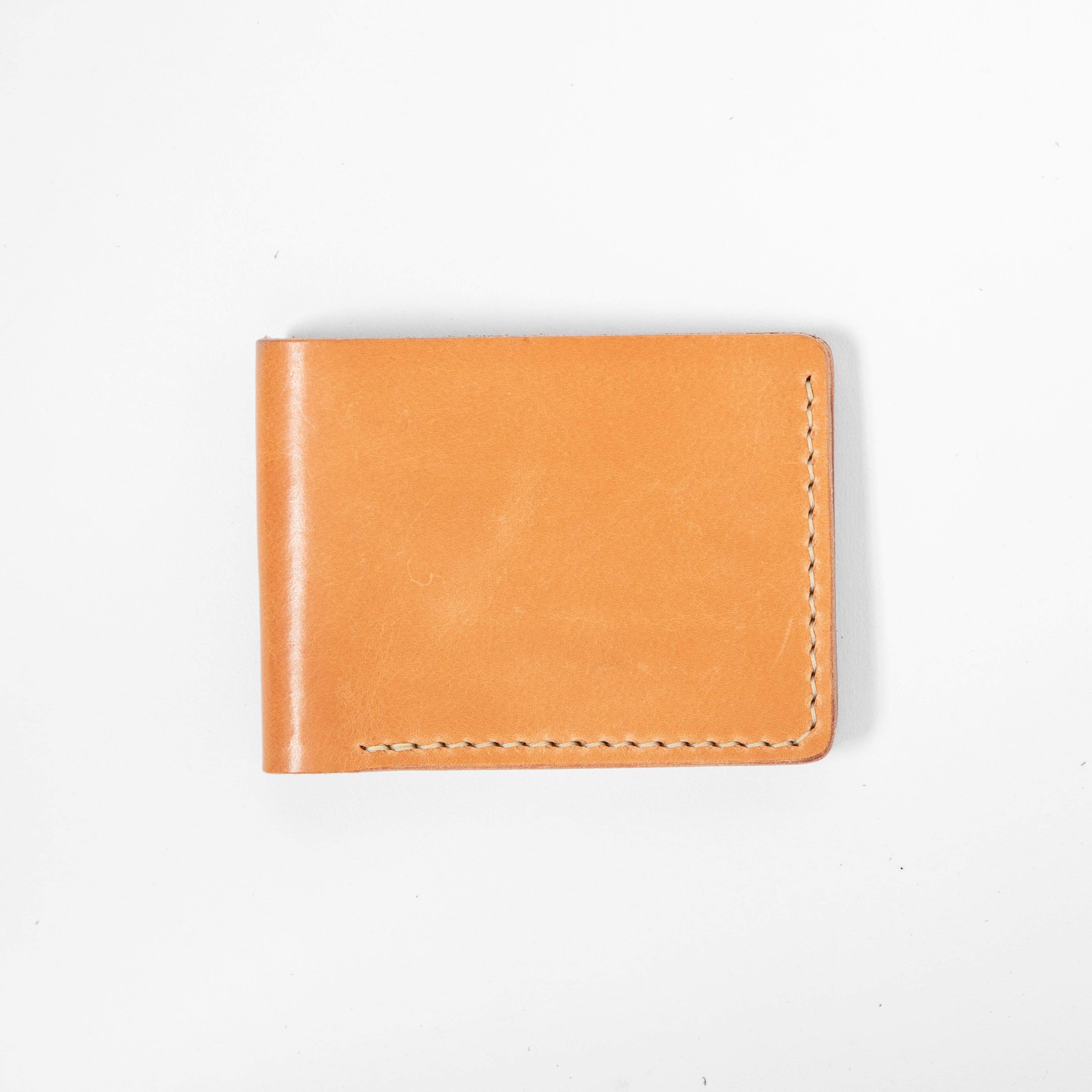 Russet Billfold- leather billfold wallet - mens leather bifold wallet - KMM &amp; Co.