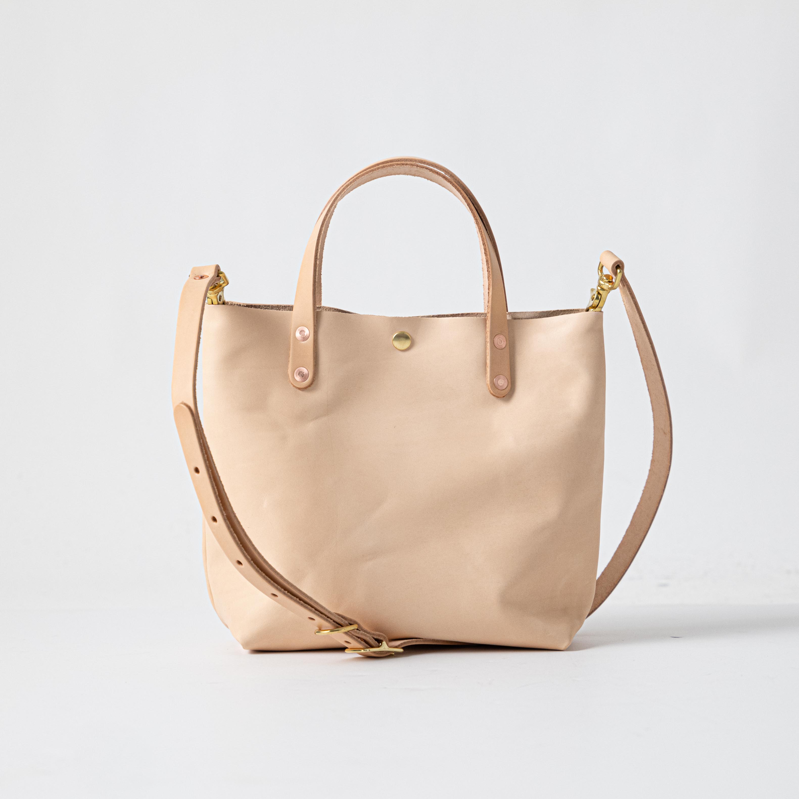 Rustic Vegetable Tanned Mini Tote