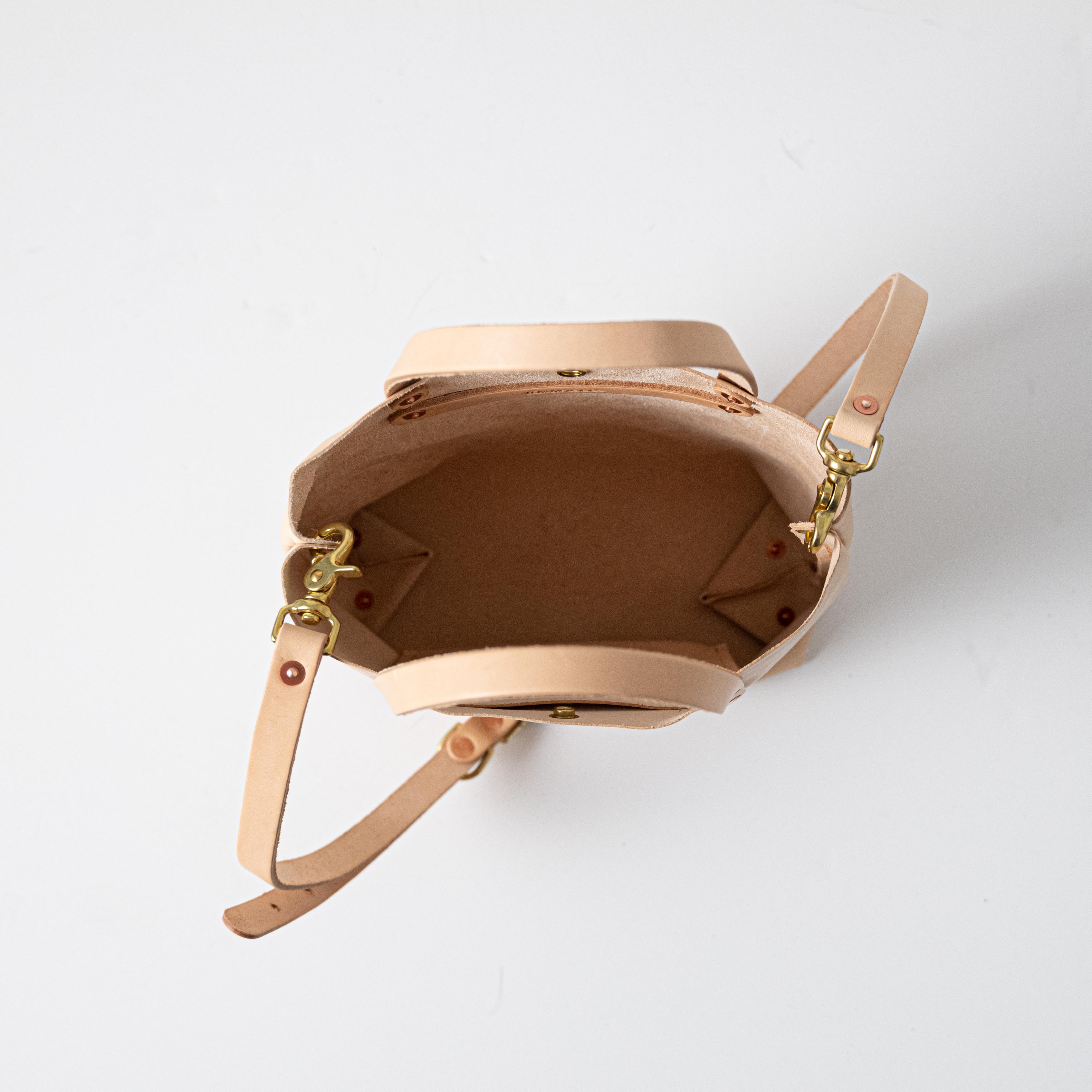 Rustic Vegetable Tanned Mini Tote