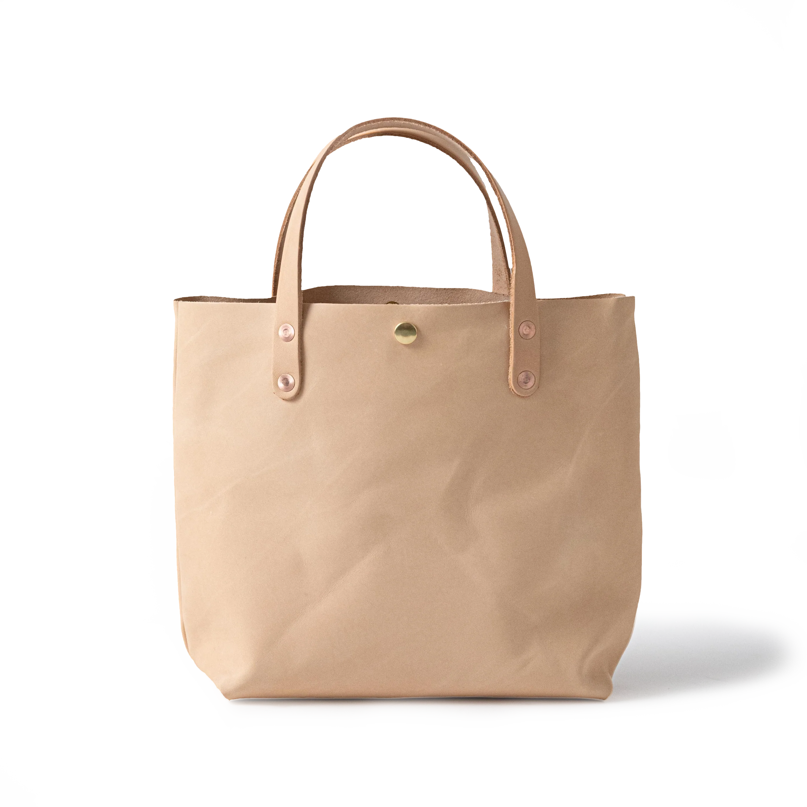 Rustic Vegetable Tanned Mini Tote