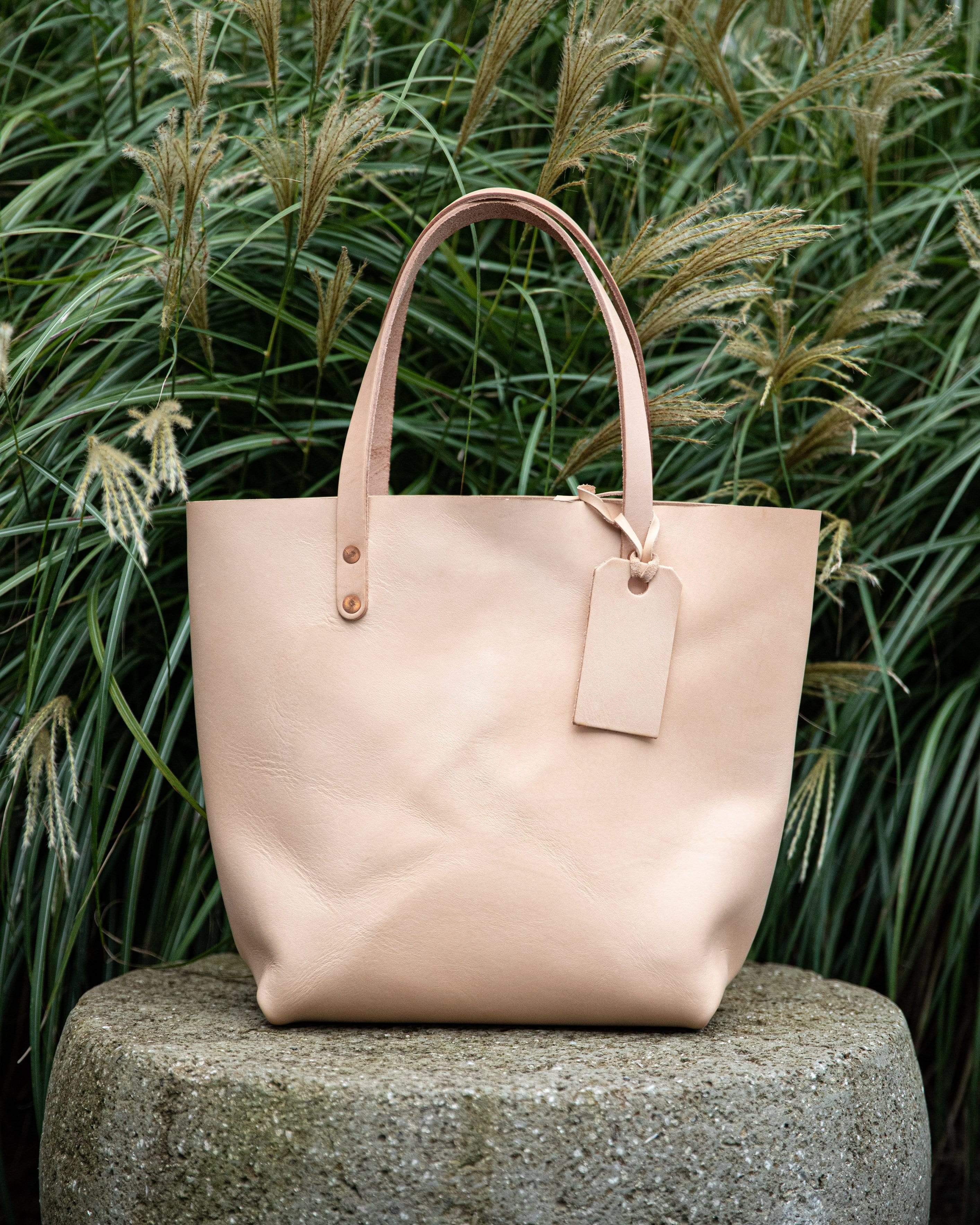 Rustic Vegetable Tanned Tote