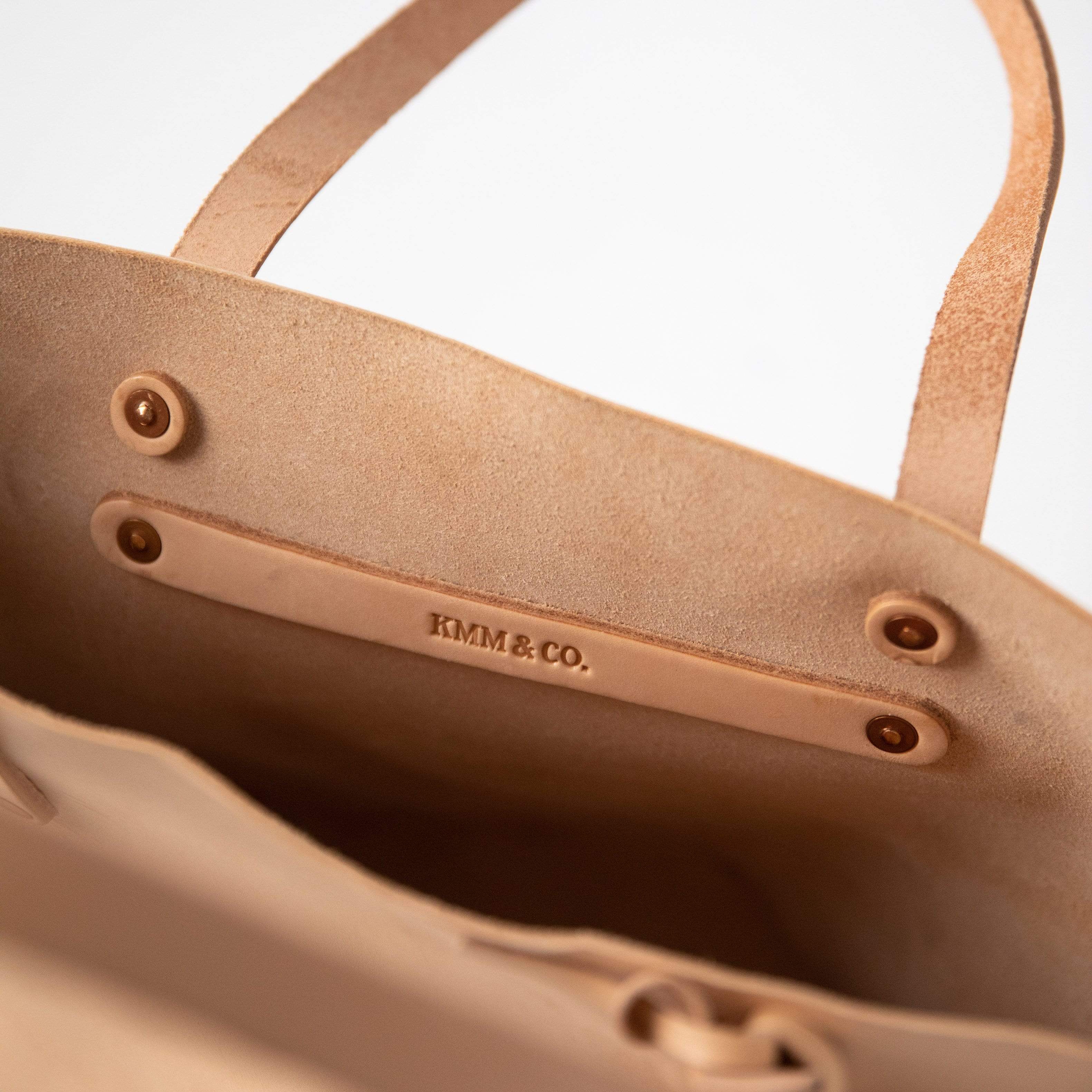 Rustic Vegetable Tanned Tote