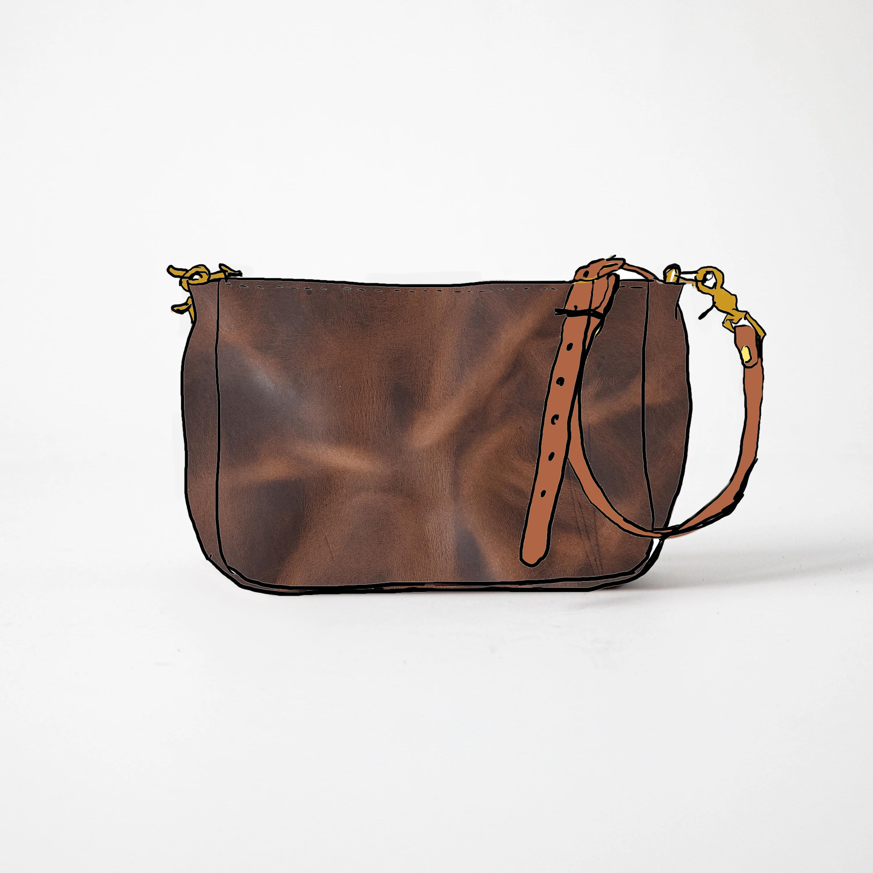 Saddle Harvest Crossbody Bag