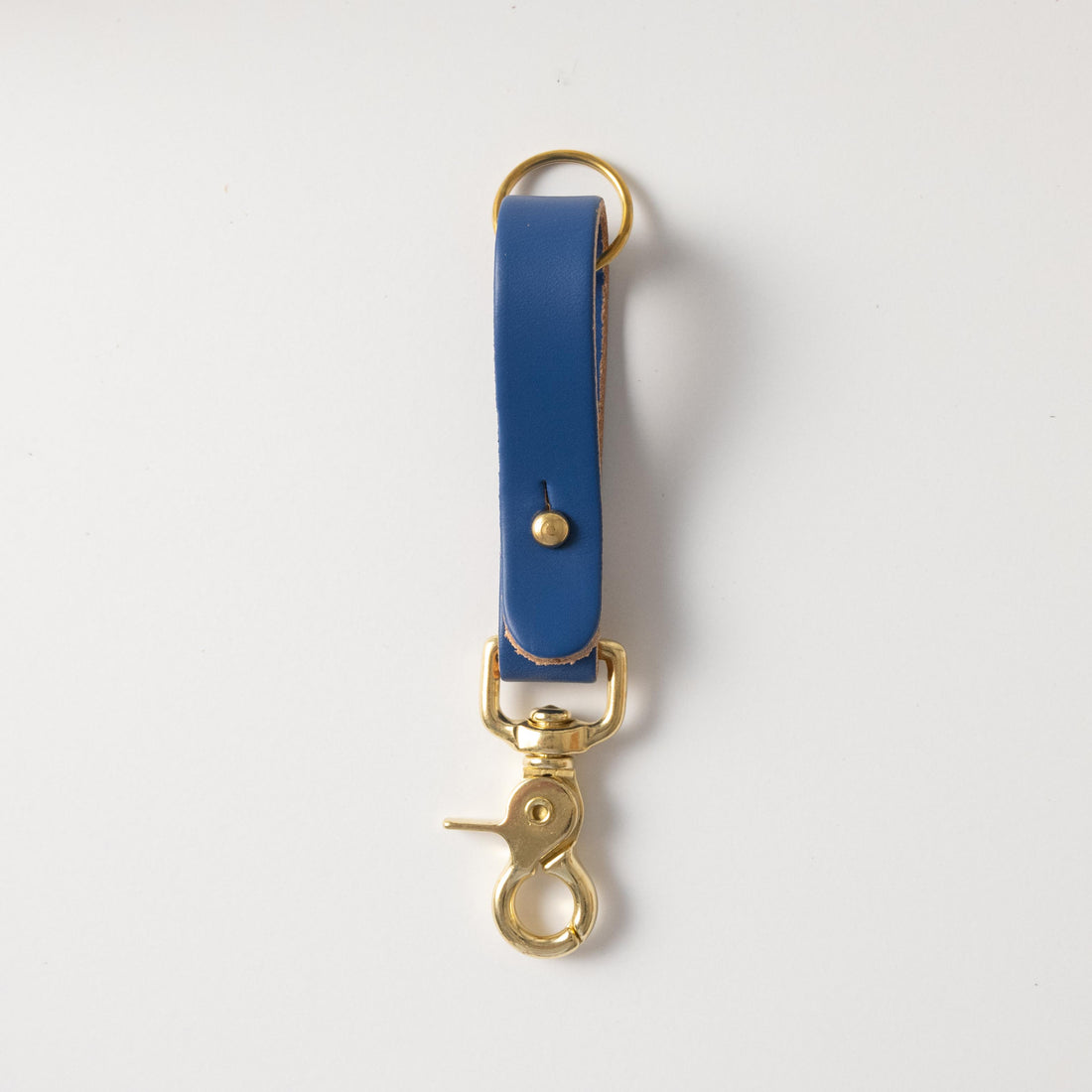 Sapphire Key Lanyard- leather keychain for men and women - KMM &amp; Co.